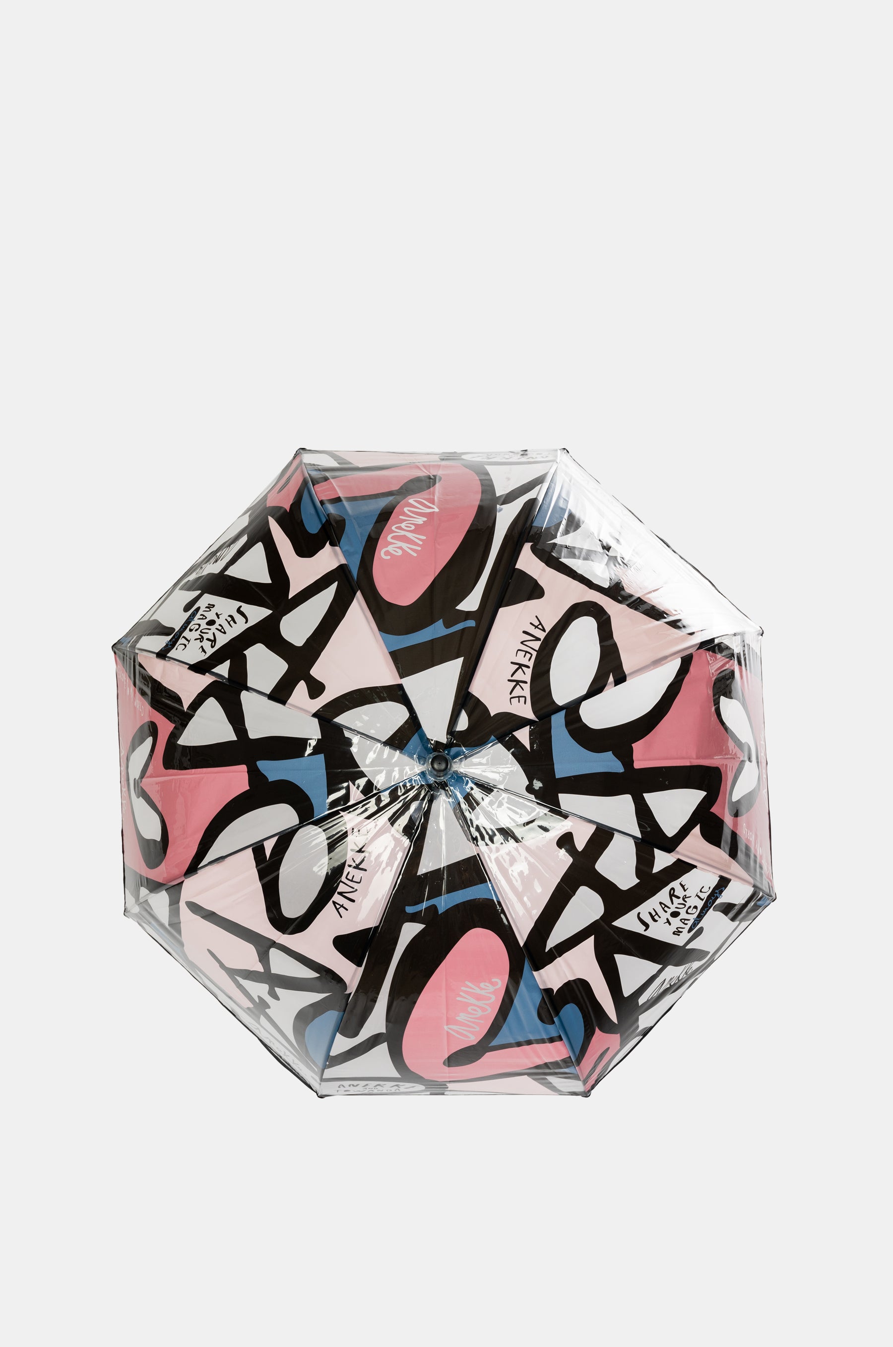 Imaginärer langer Vinyl-Regenschirm