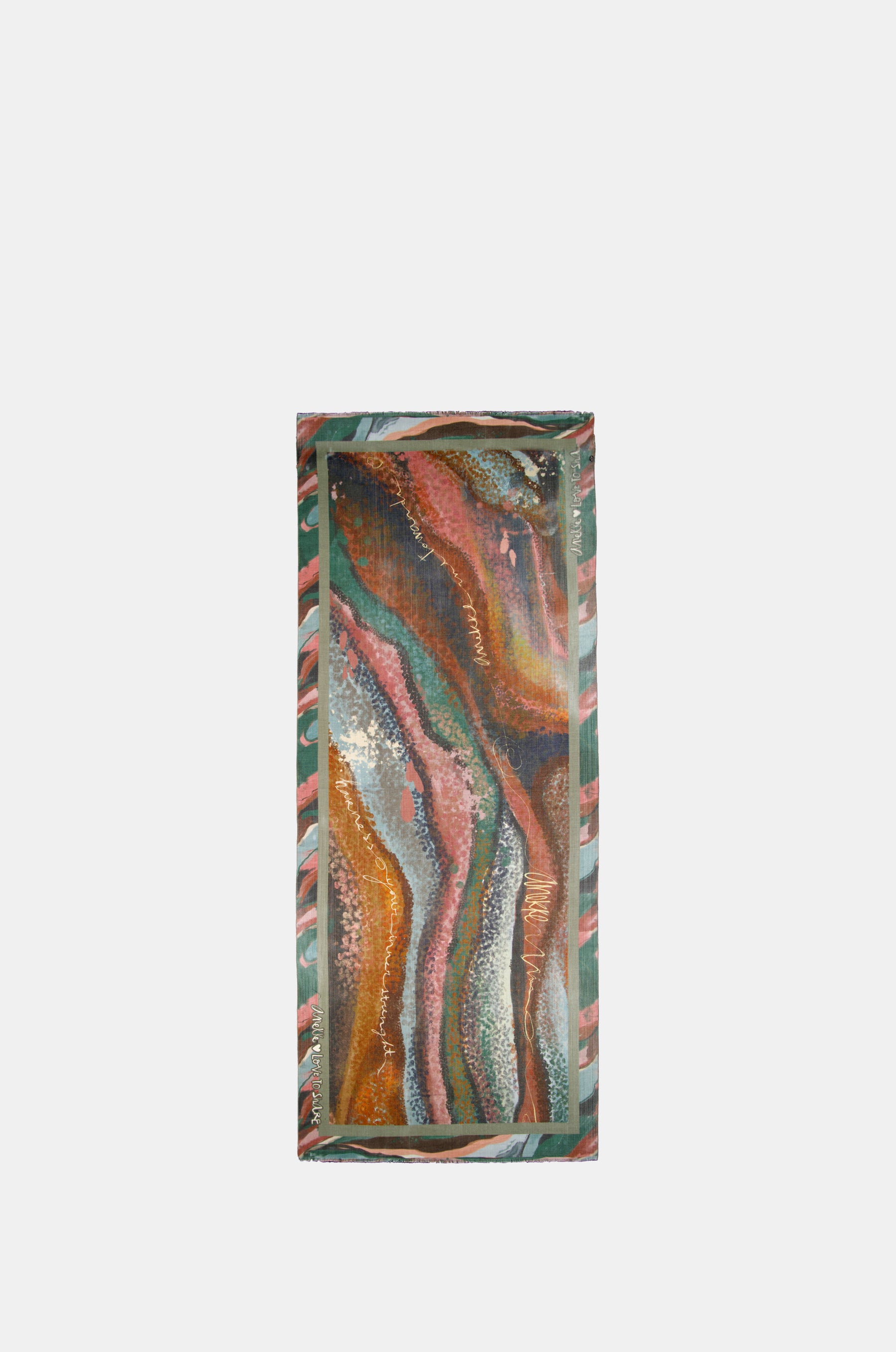 Mehrfarbiger Pashmina