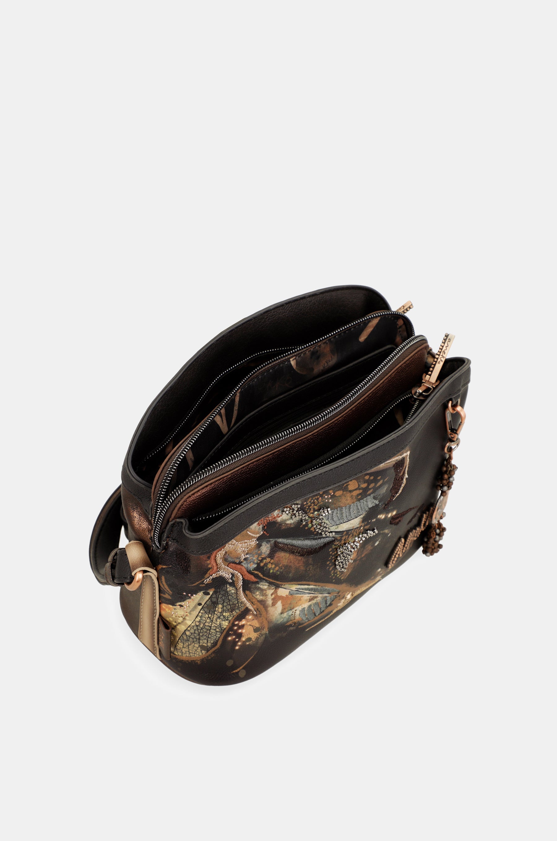 Wings Umhängetasche mit 3 Fächern