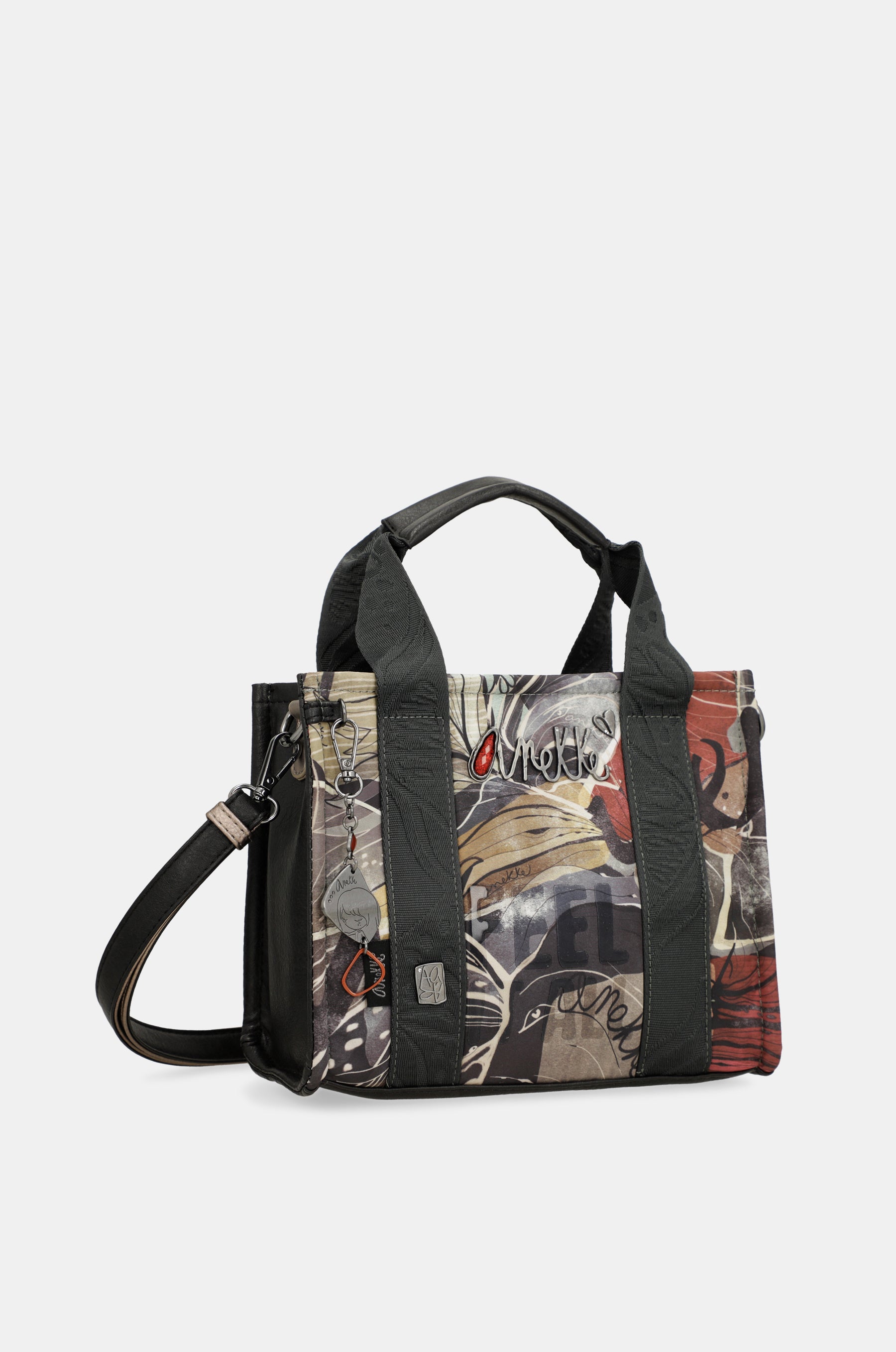 Imaginäre Tasche mit kurzem Henkel