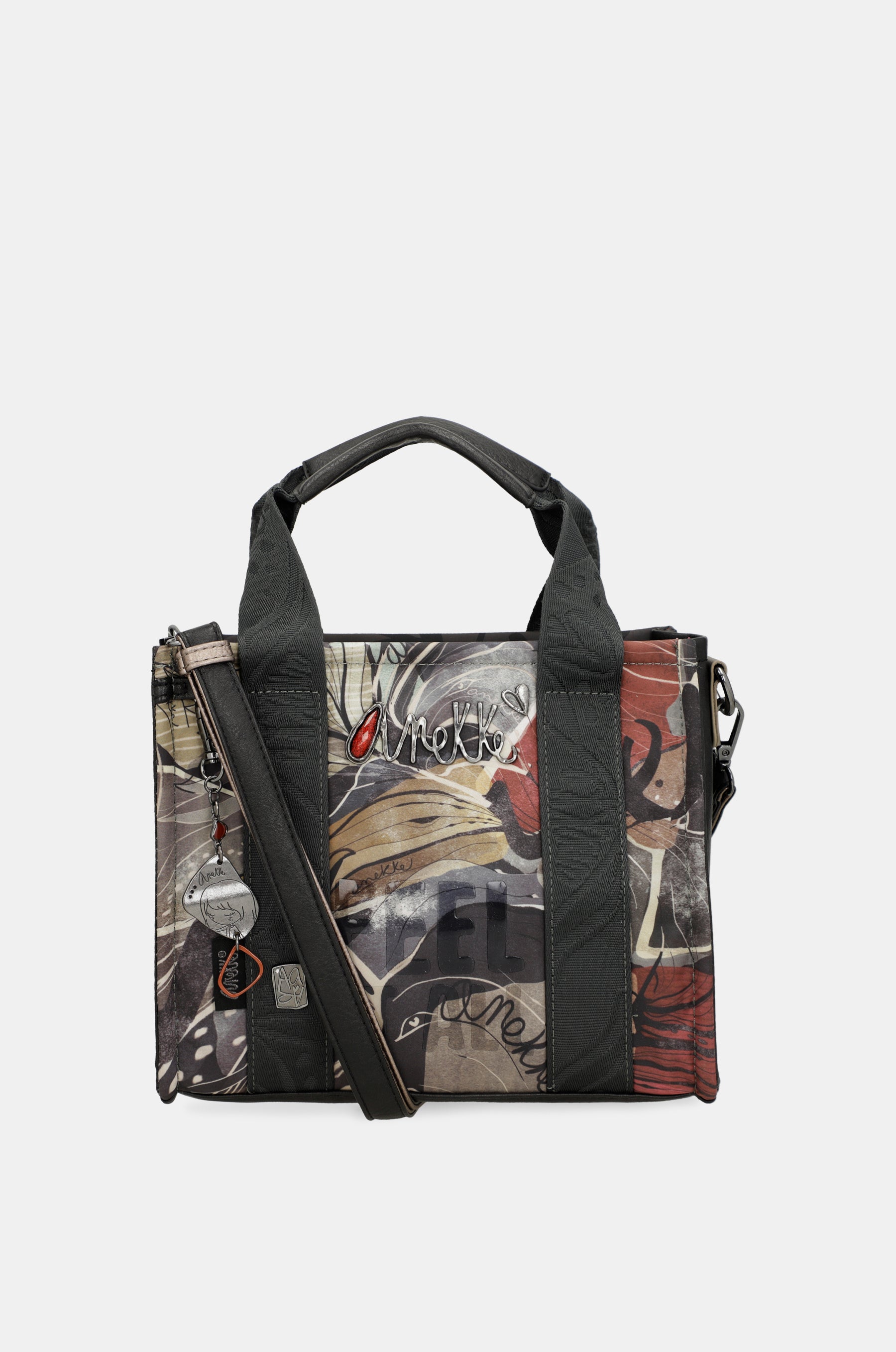 Imaginäre Tasche mit kurzem Henkel