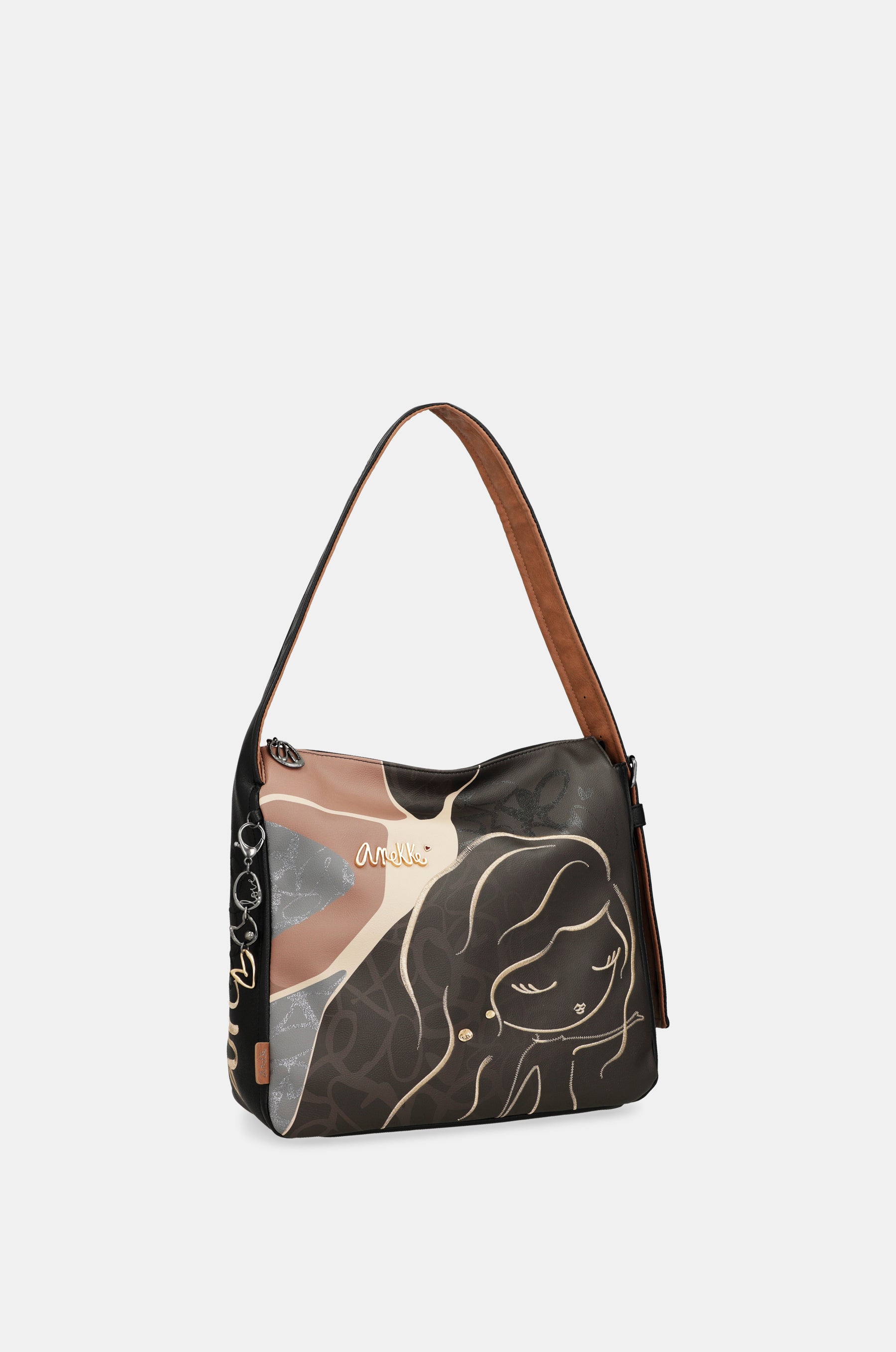 Heartbeat Umhängetasche mit kurzem Griff