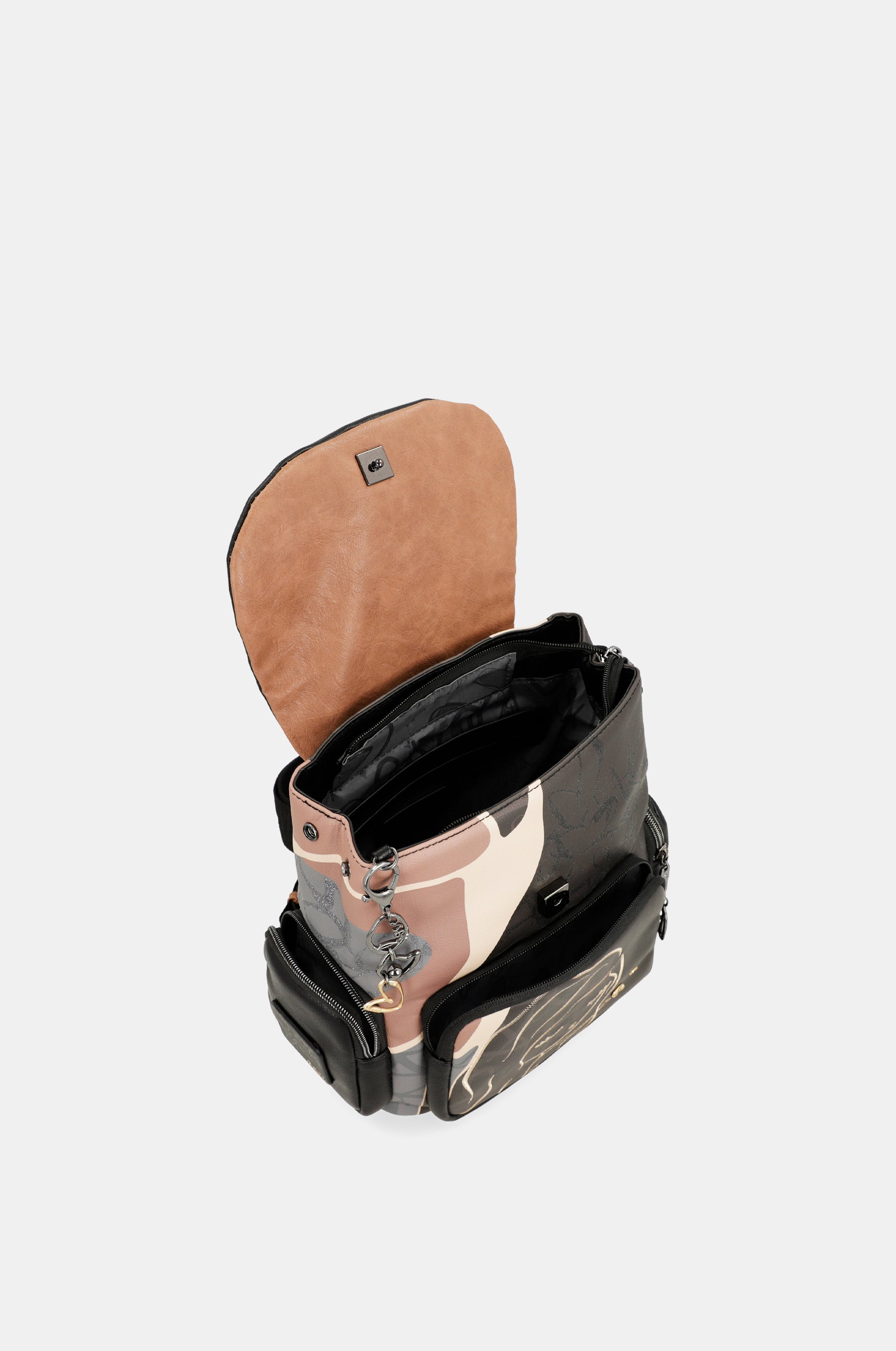 Heartbeat Rucksack mit Klappe