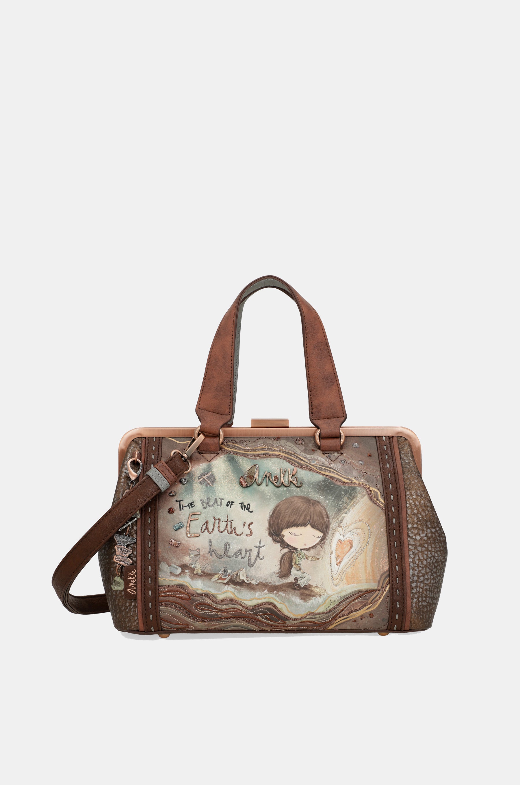 Core Tasche mit Kussverschluss