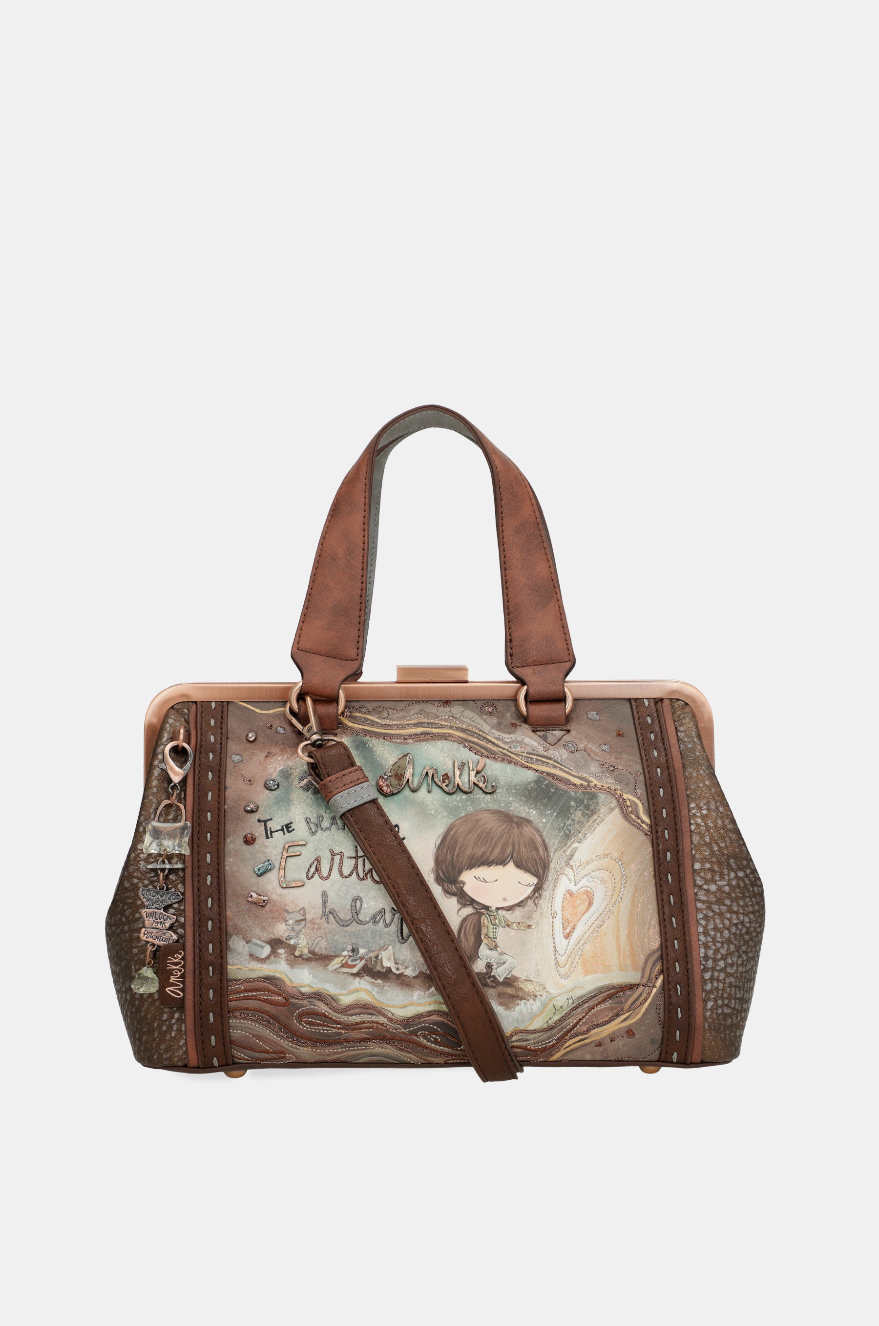 Core Tasche mit Kussverschluss