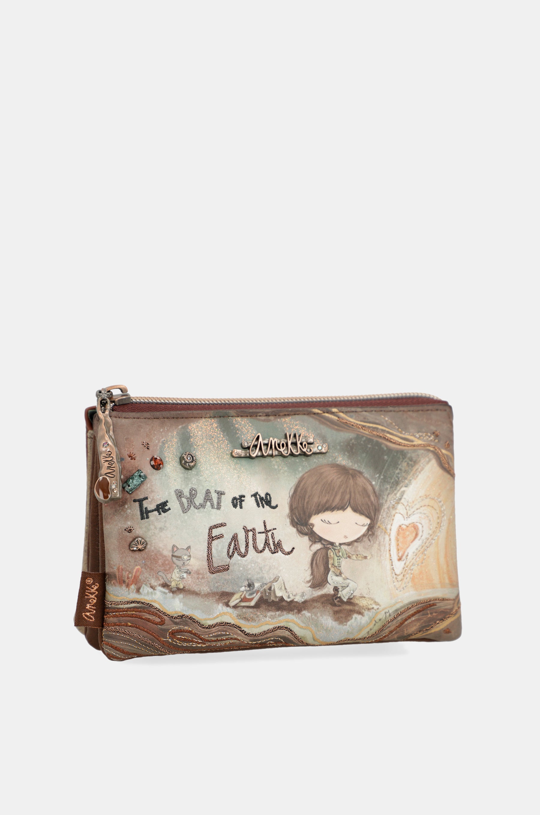 Kleines Core -Münzportemonnaie mit 3 Fächern