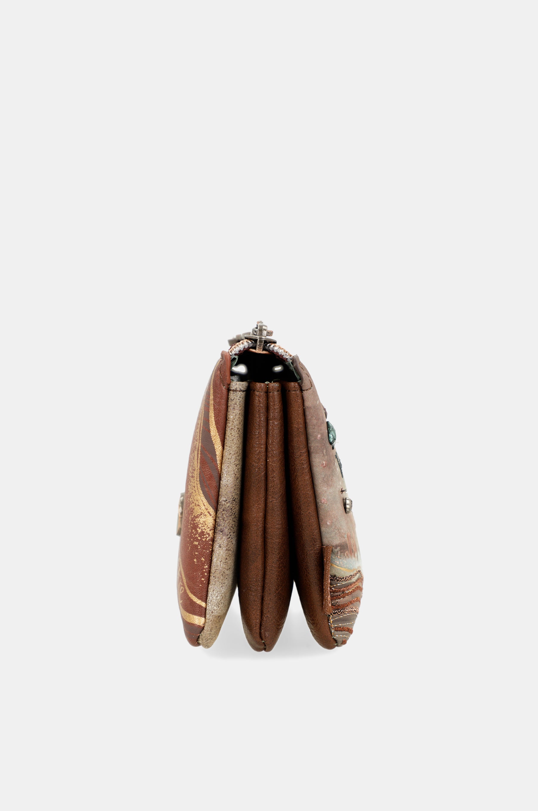 Kleines Core -Münzportemonnaie mit 3 Fächern