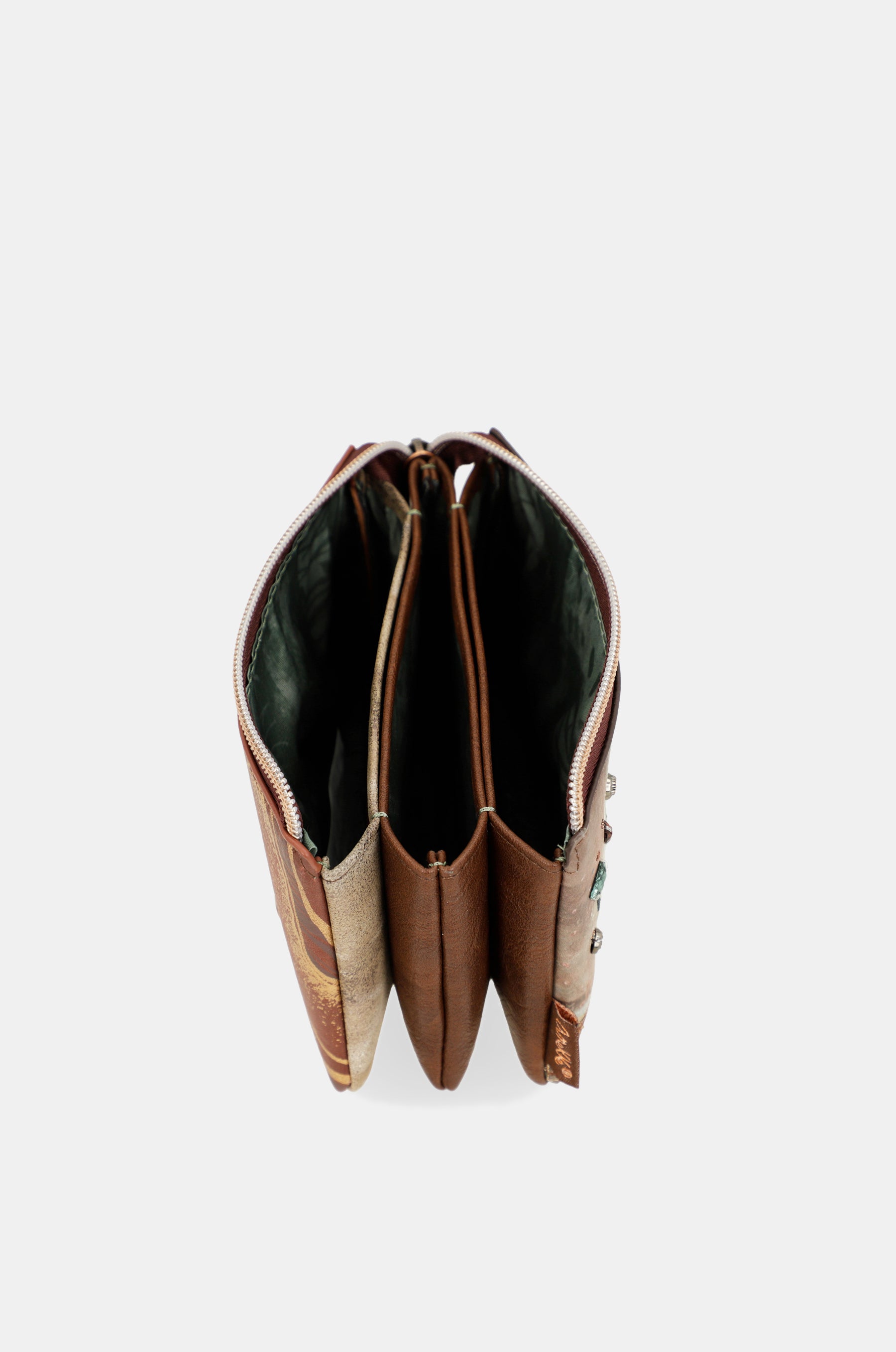 Kleines Core -Münzportemonnaie mit 3 Fächern