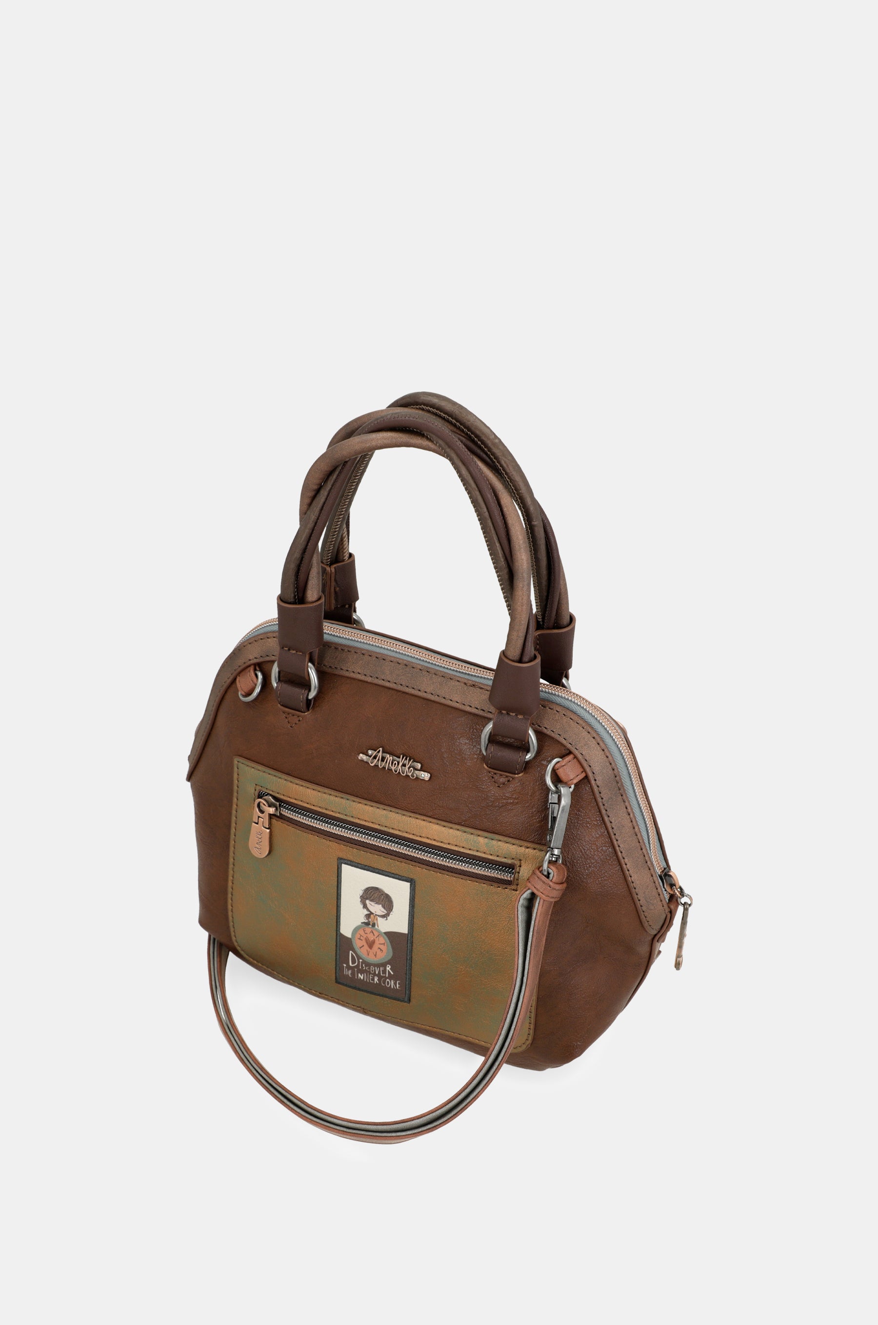 Mittelgroße Tasche Outer kurzem Außengriff