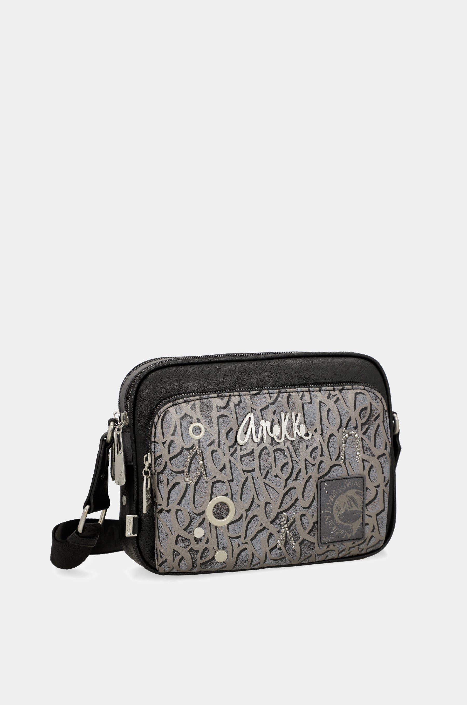 Crust mittelgroße Umhängetasche mit Taschen