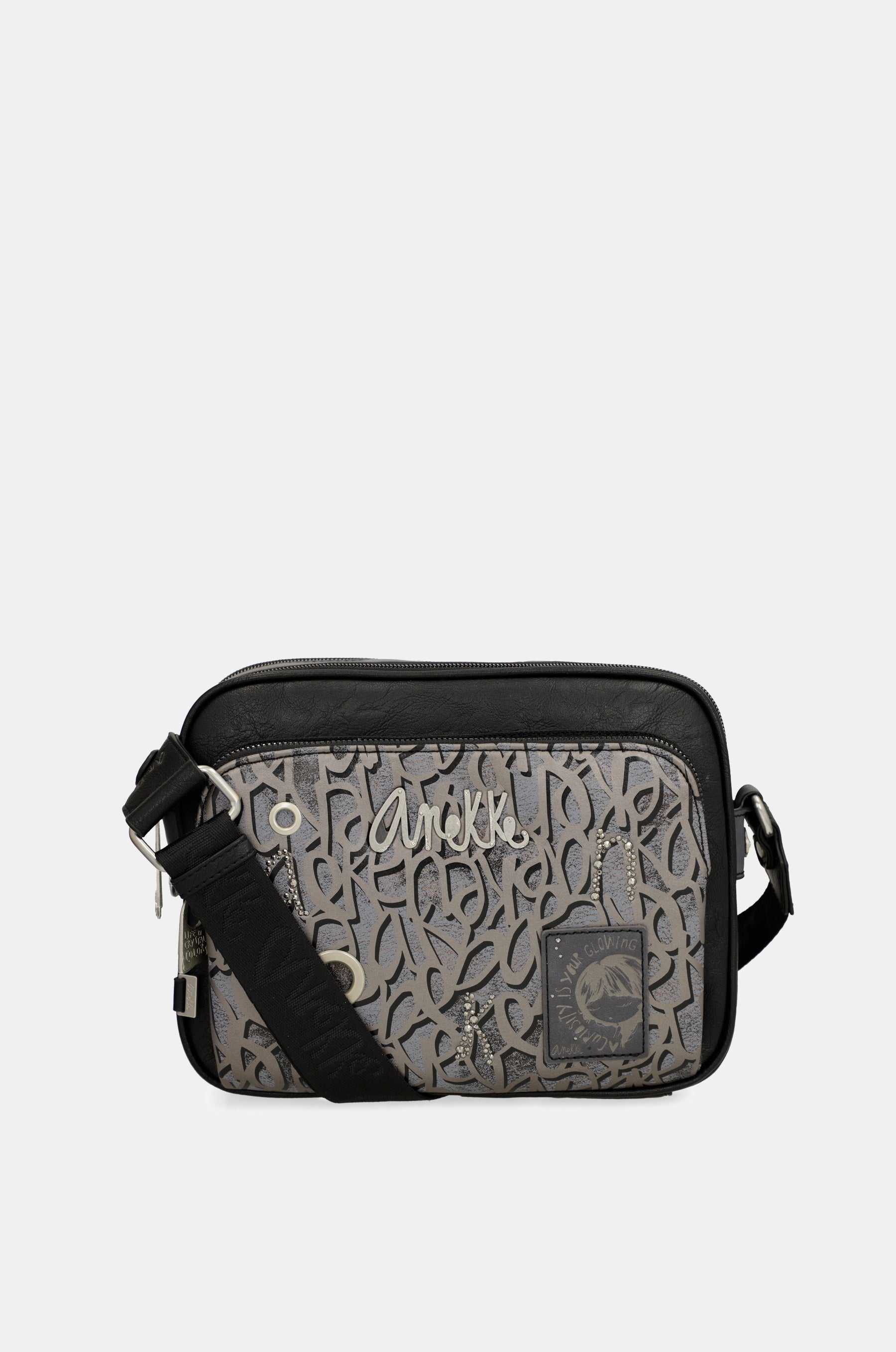 Crust mittelgroße Umhängetasche mit Taschen