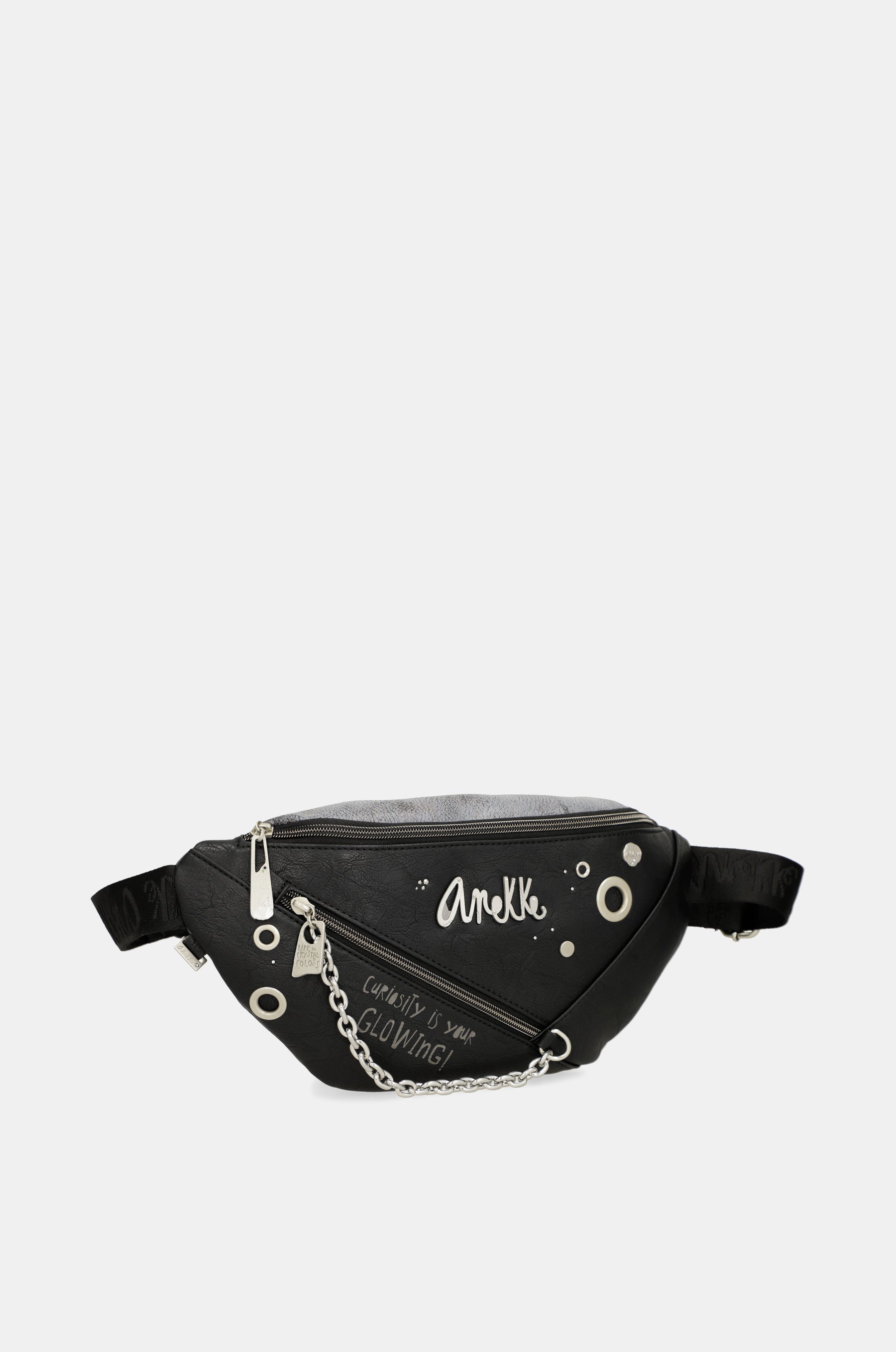 Crust – Schwarze Gürteltasche