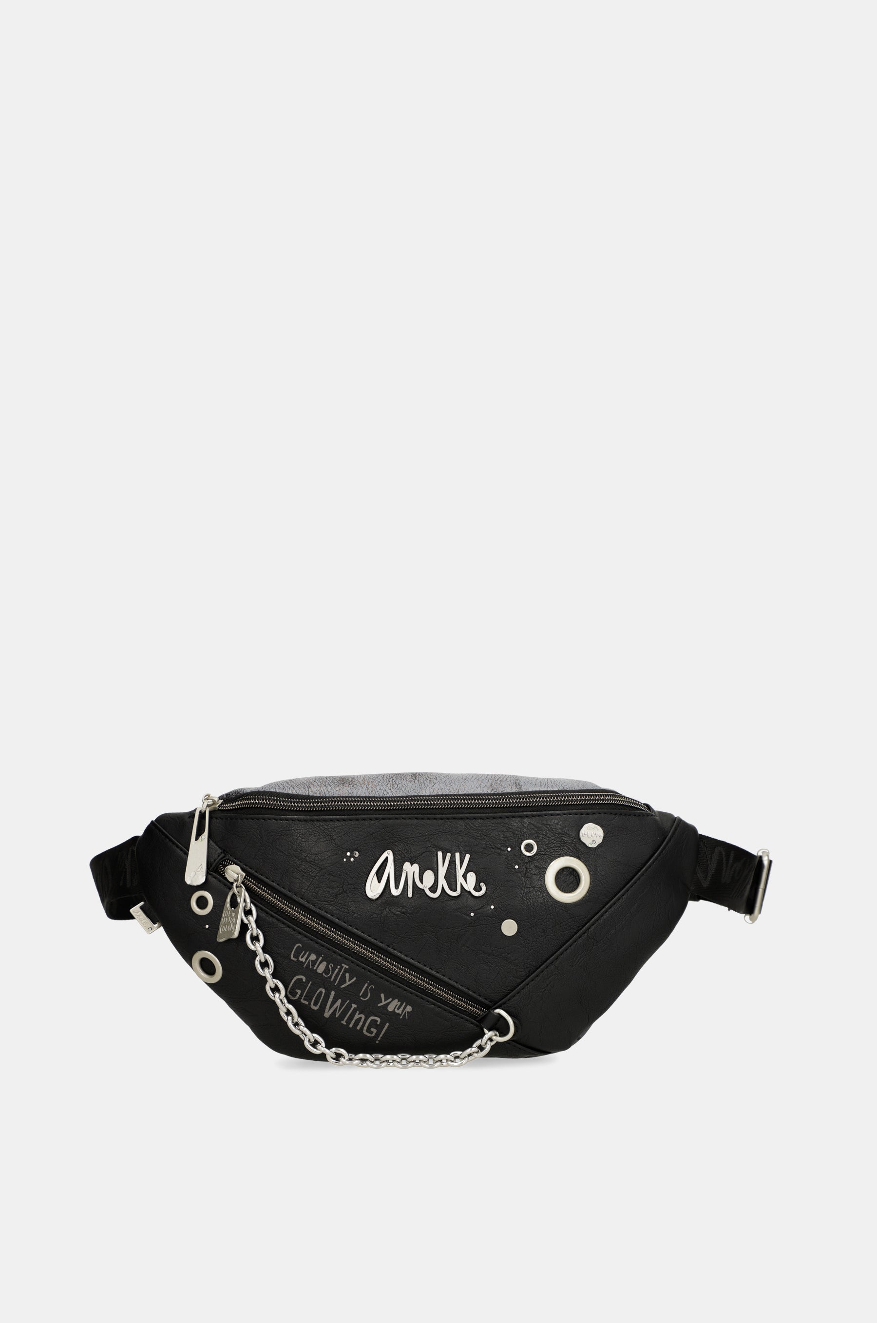Crust – Schwarze Gürteltasche