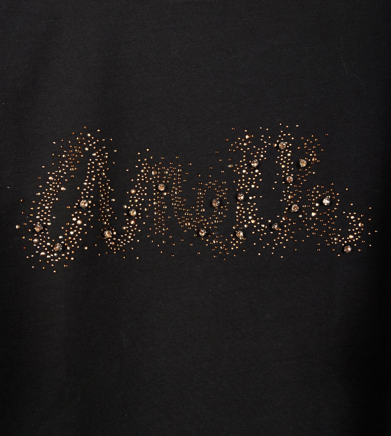 Glänzendes Kurzarm-T-Shirt Anekke