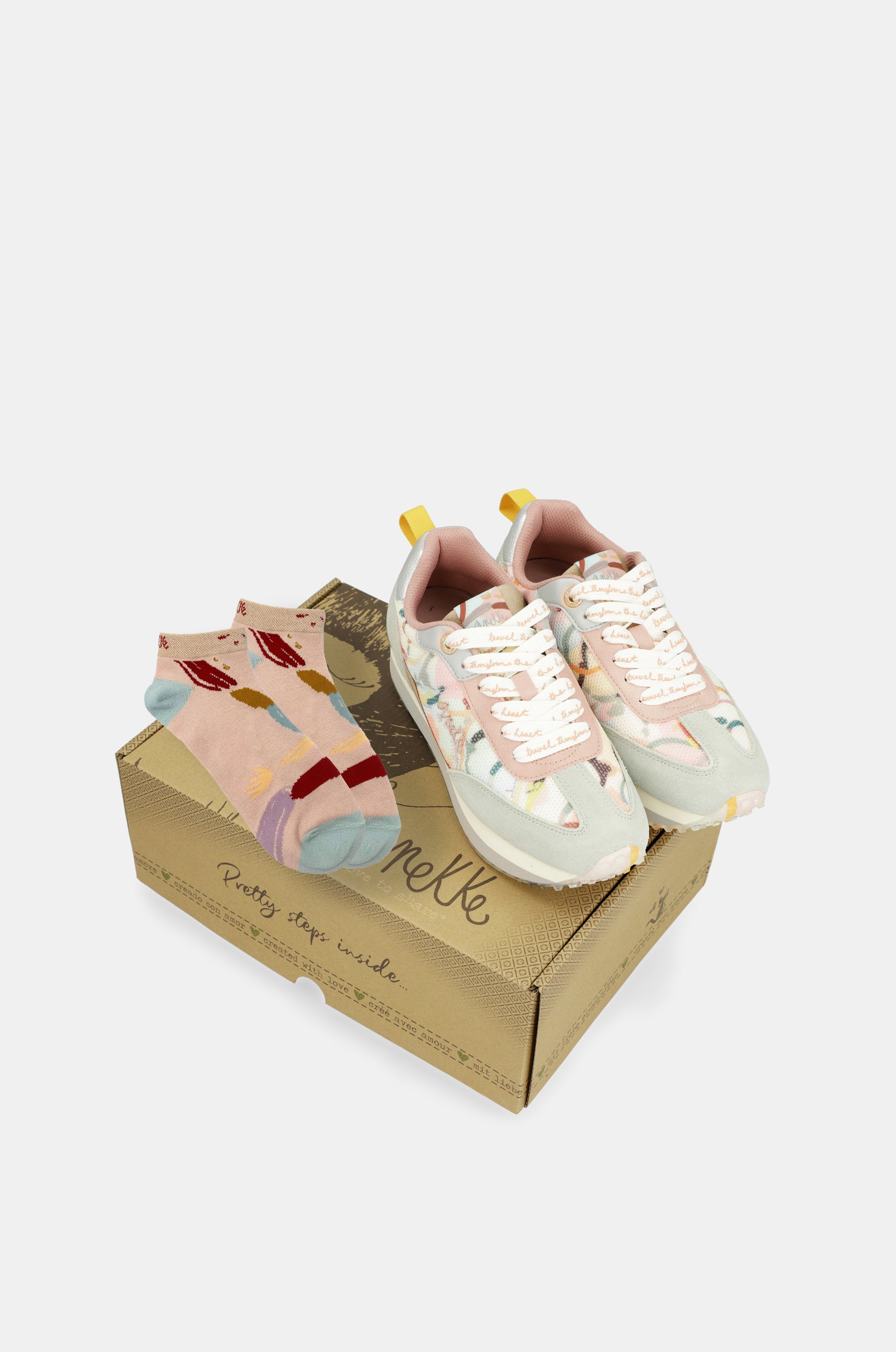 Pink Smart Sneakers