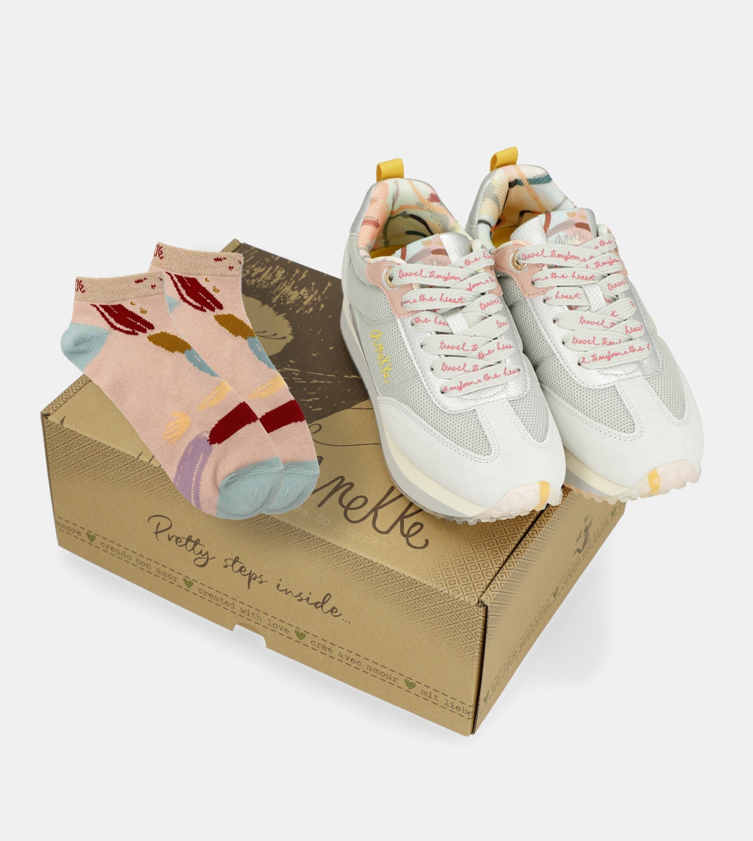 Sneakers Smart Silber