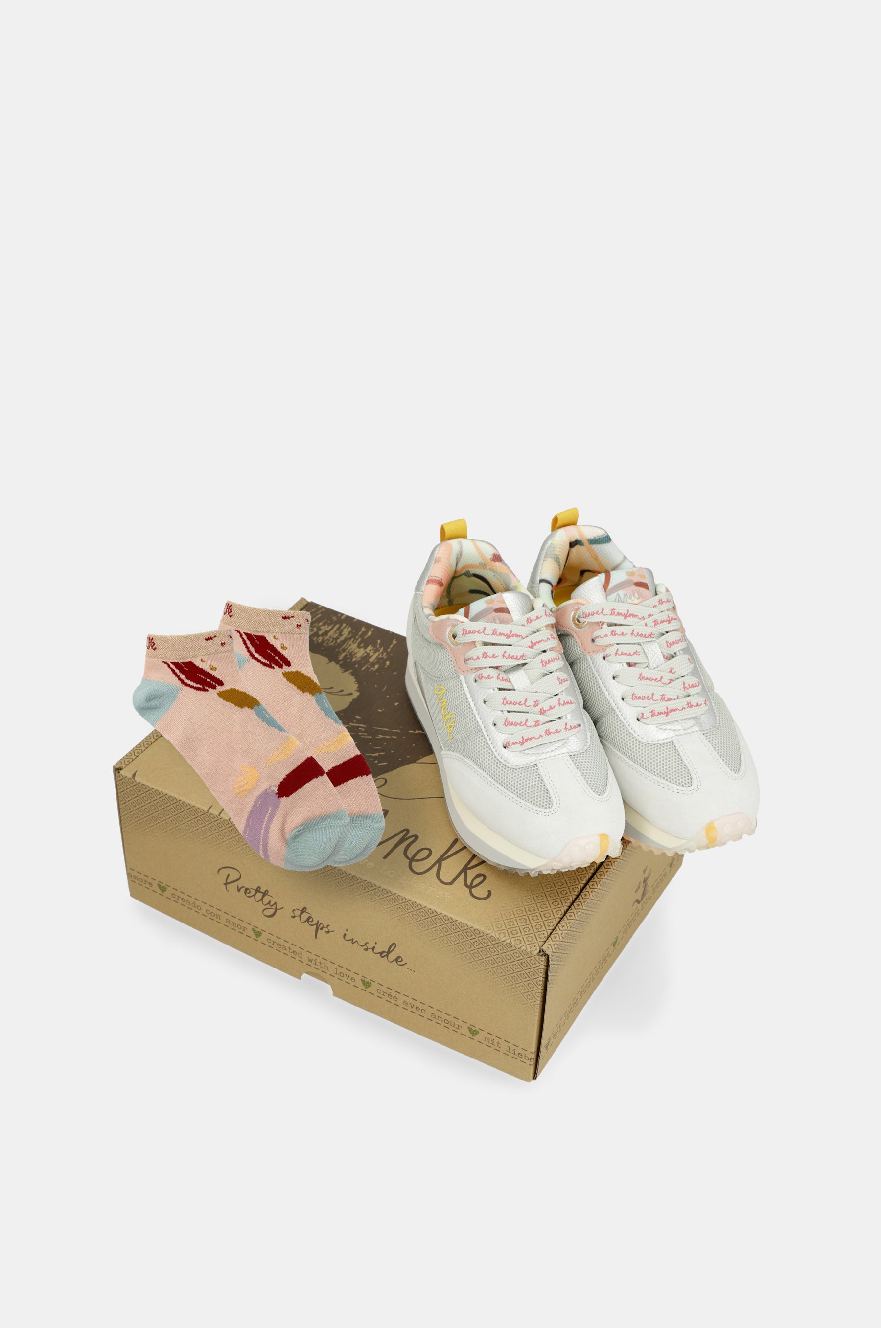 Sneakers Smart Silber