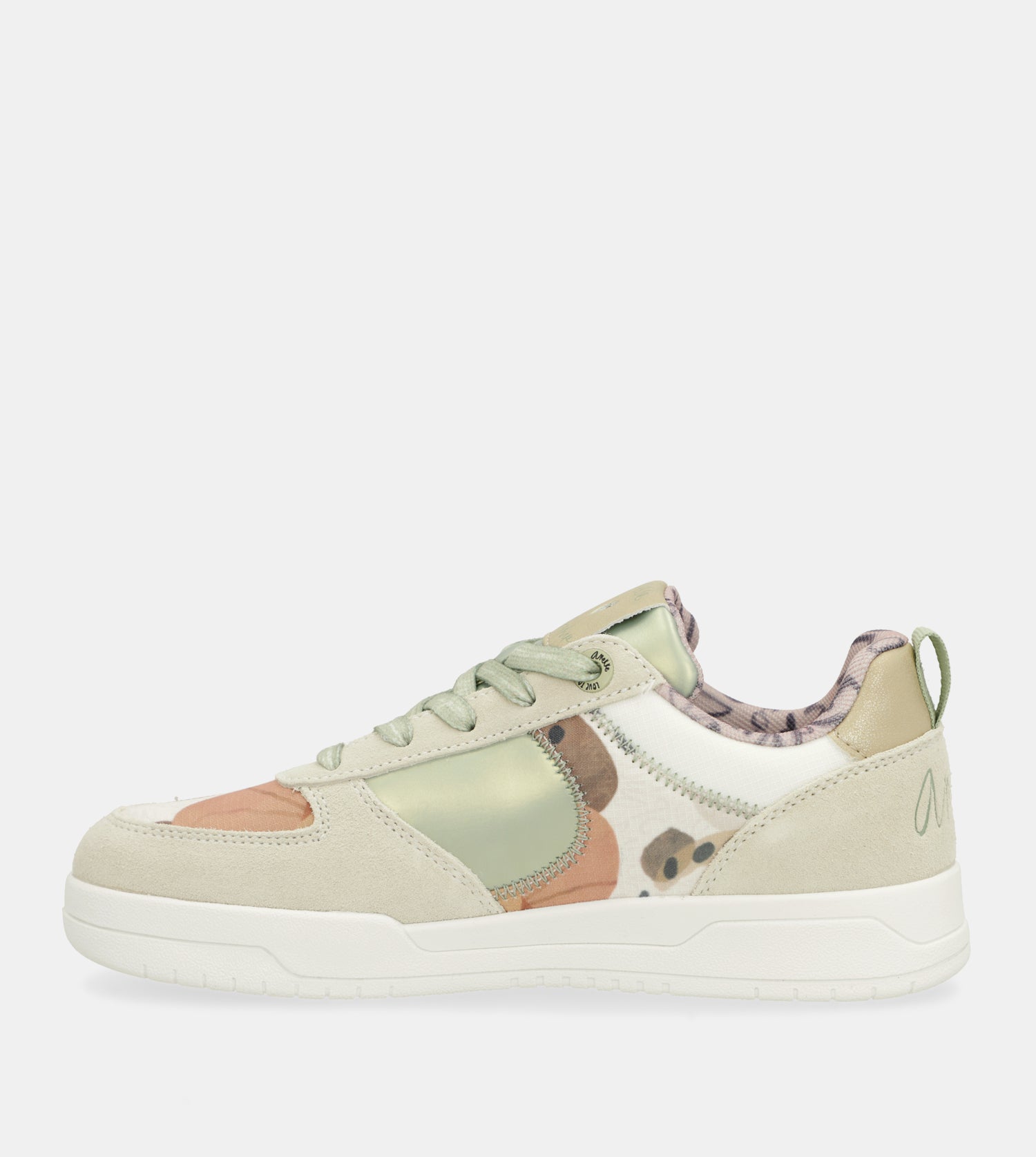 Grüne Retro-Sneakers