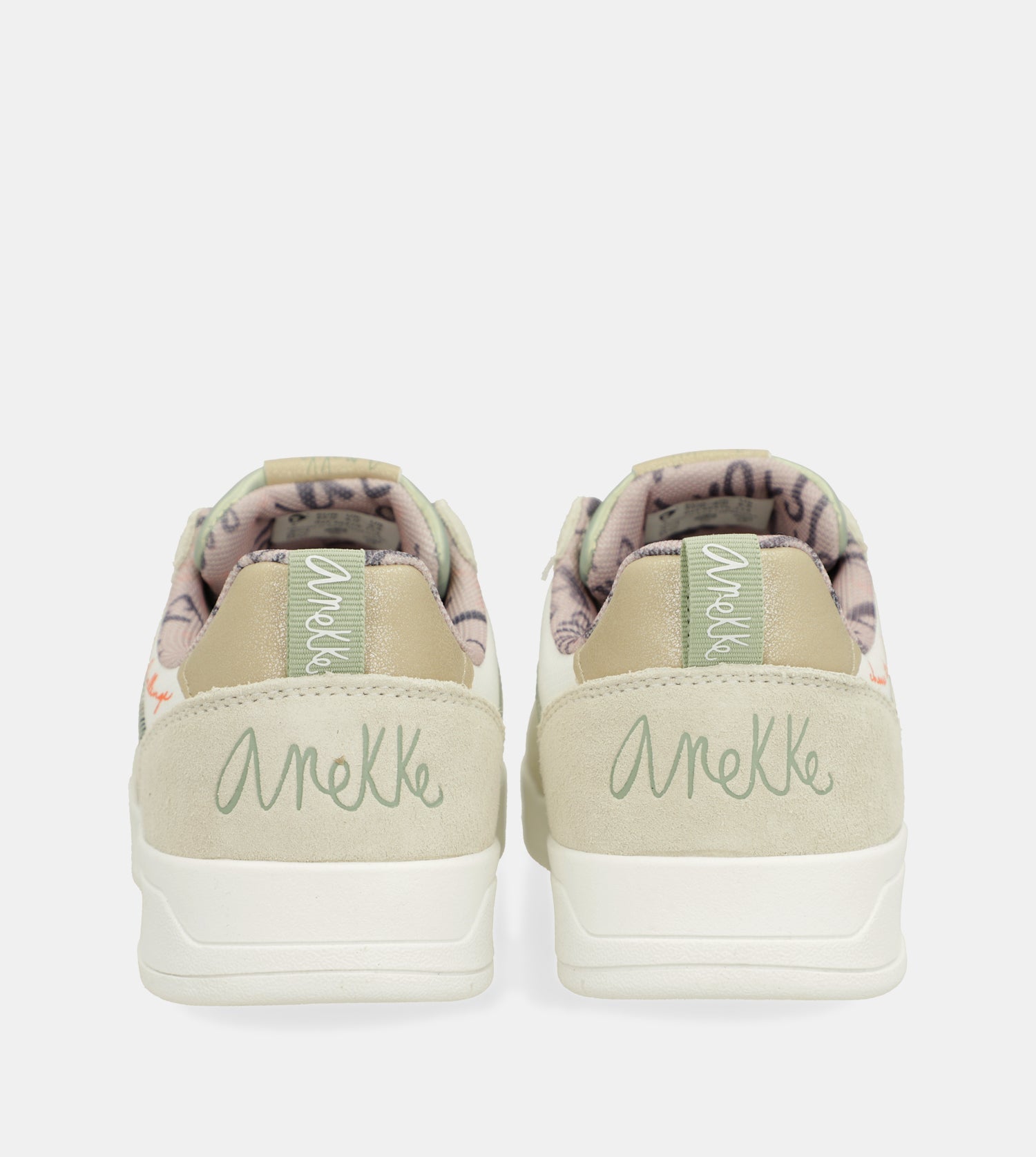 Grüne Retro-Sneakers