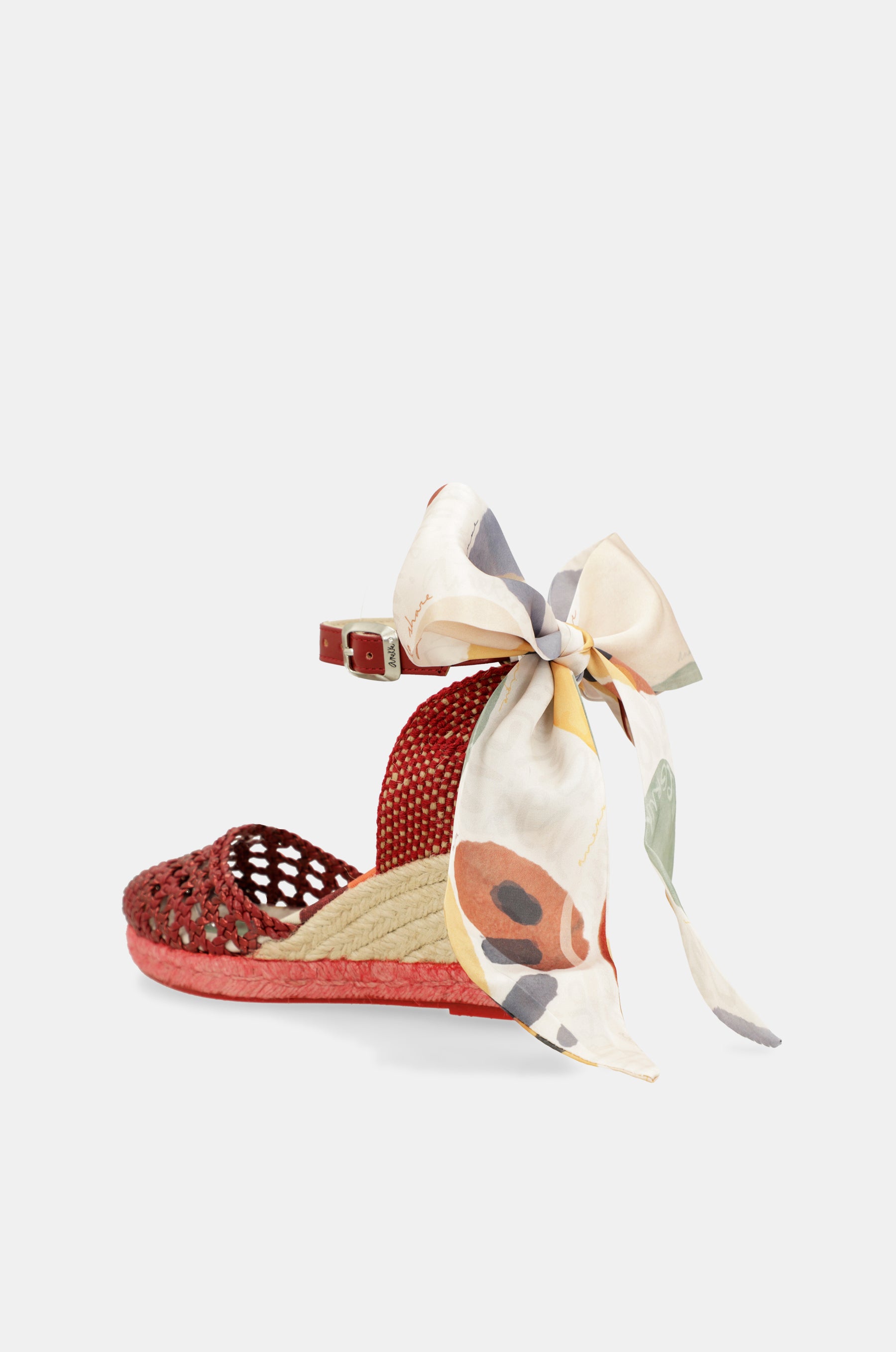 Rote Keilsandalen Alma