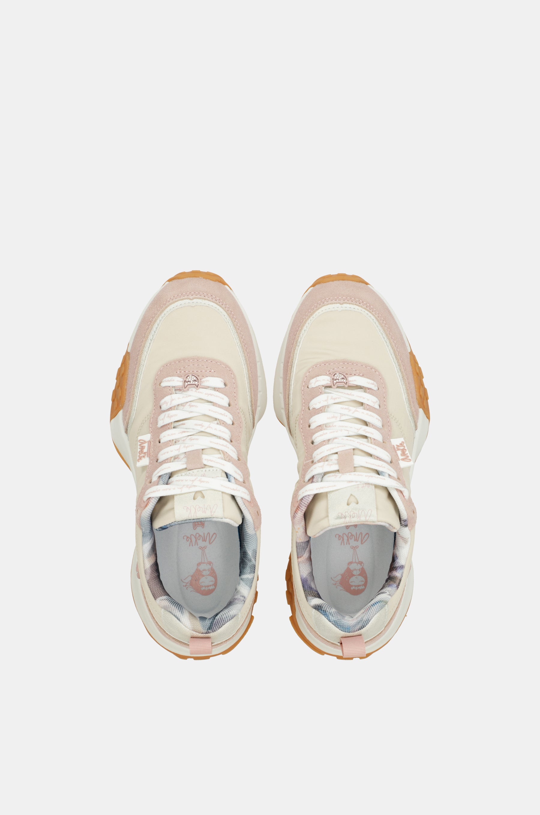 Rosa Retro-Sneakers