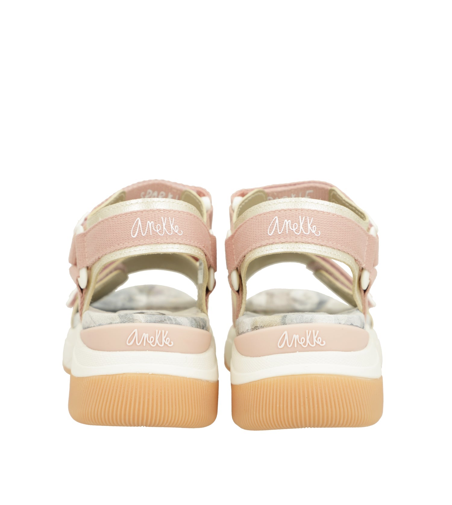 Pinkfarbene Sportsandalen