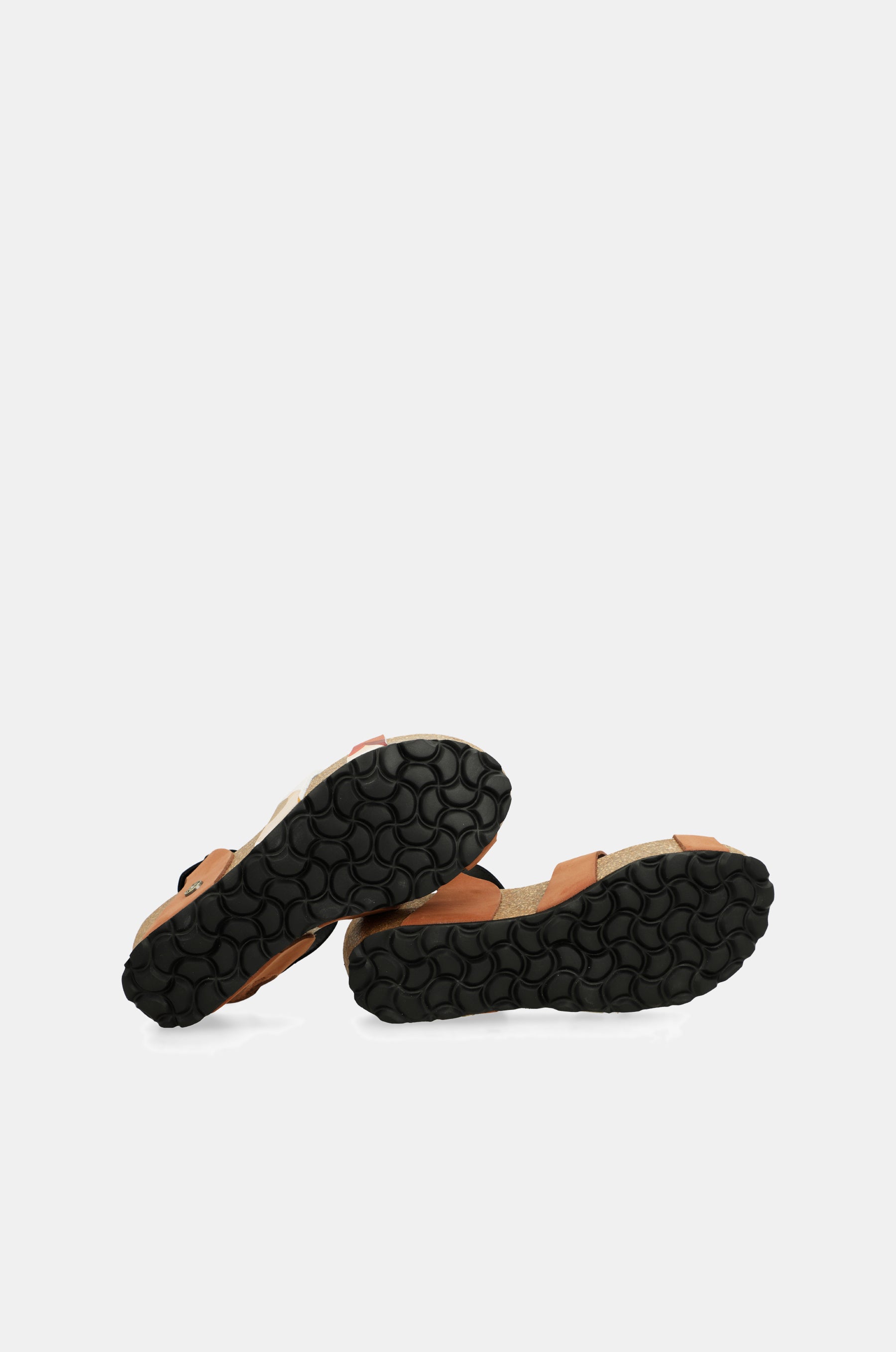 Keilsandalen bio mit Lederriemen