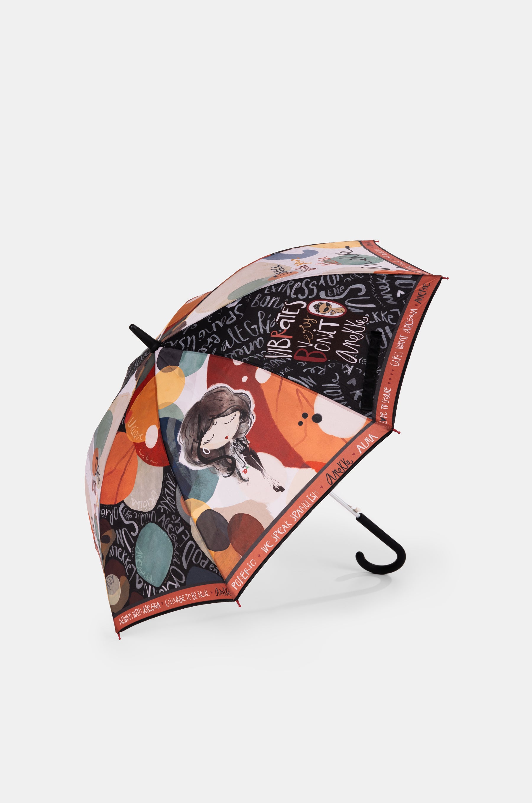 Regenschirm lang Alma