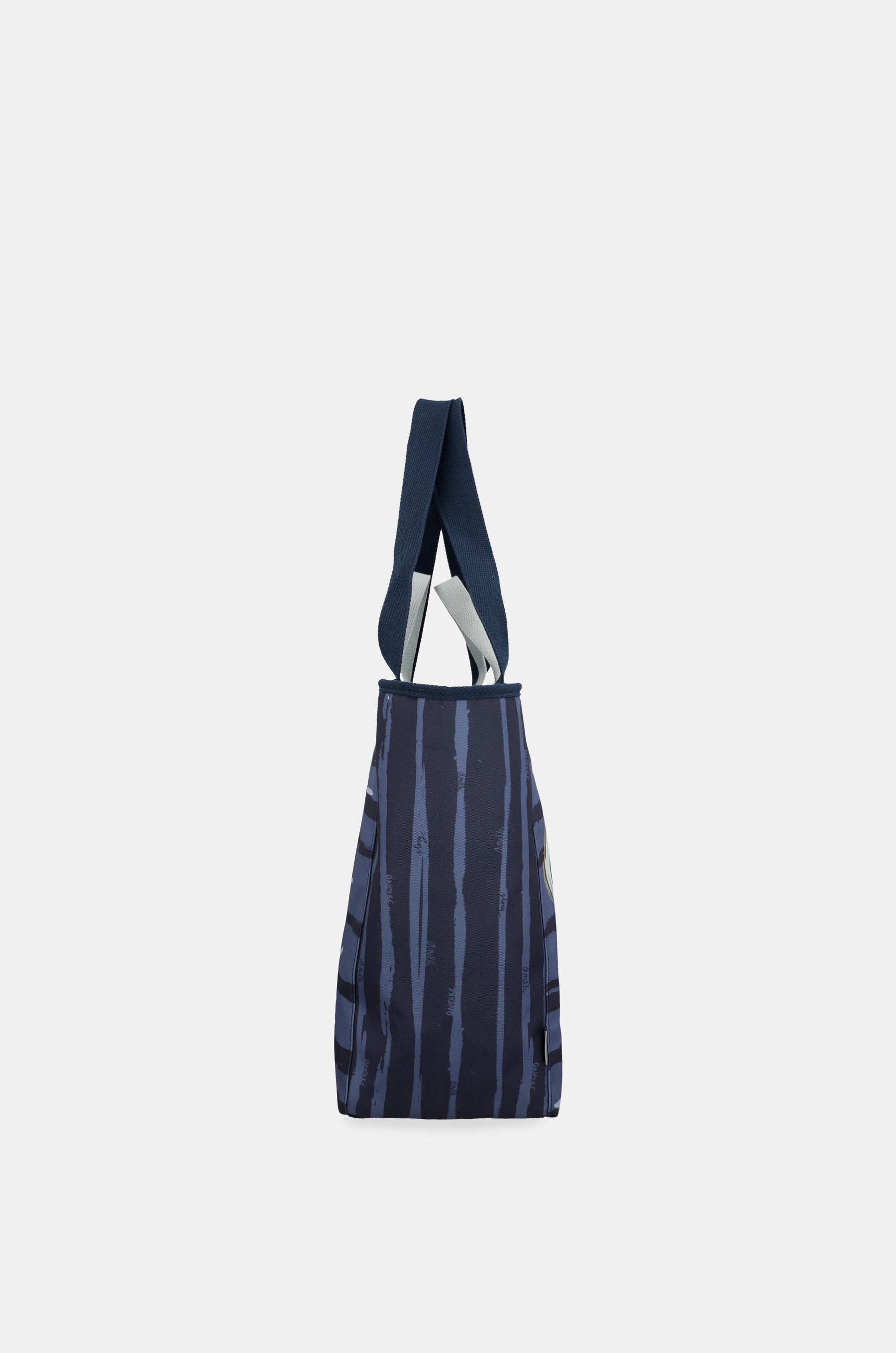 Große blaue Strandtasche