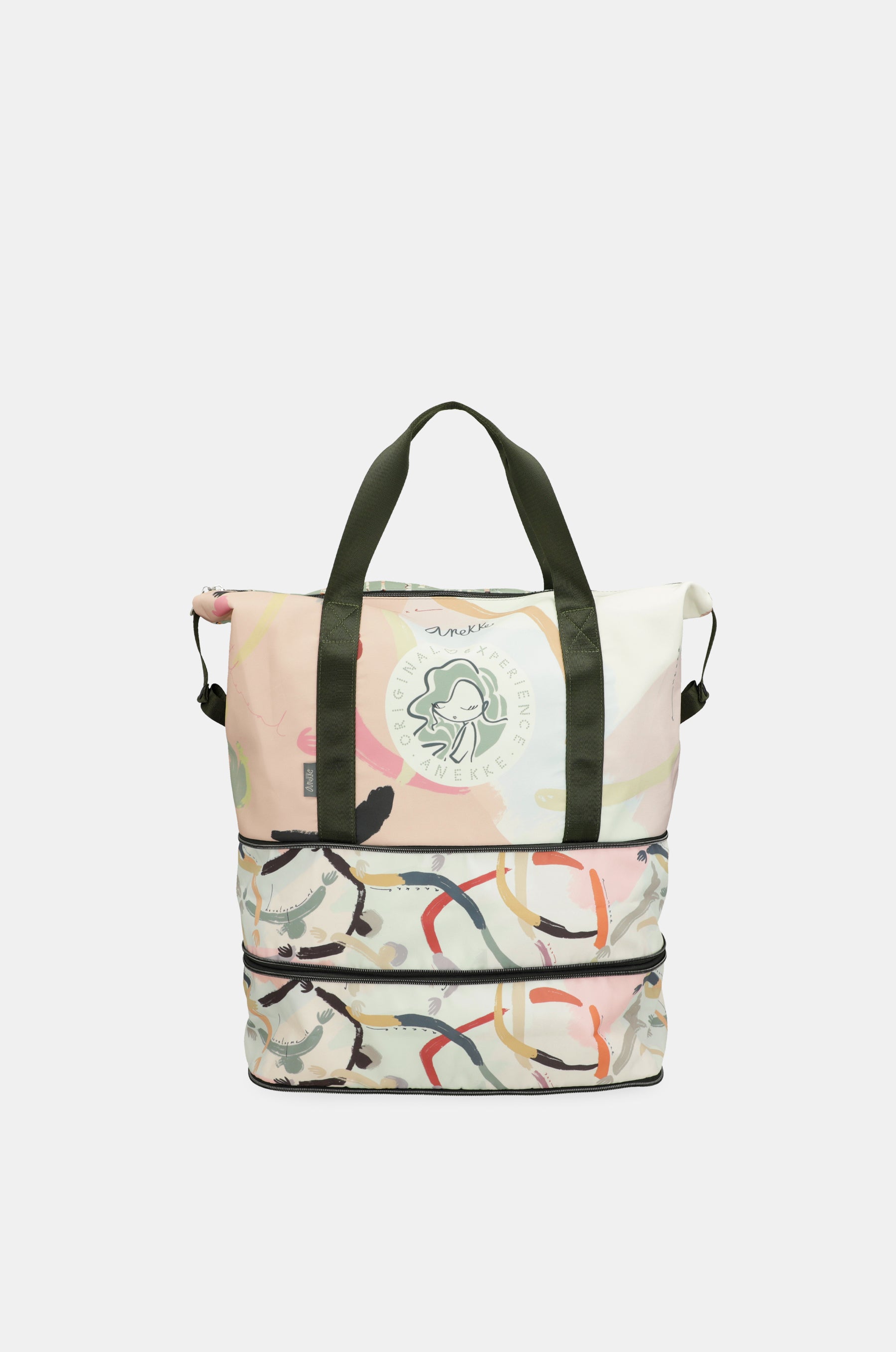 Original vergrößerbare Reisetasche