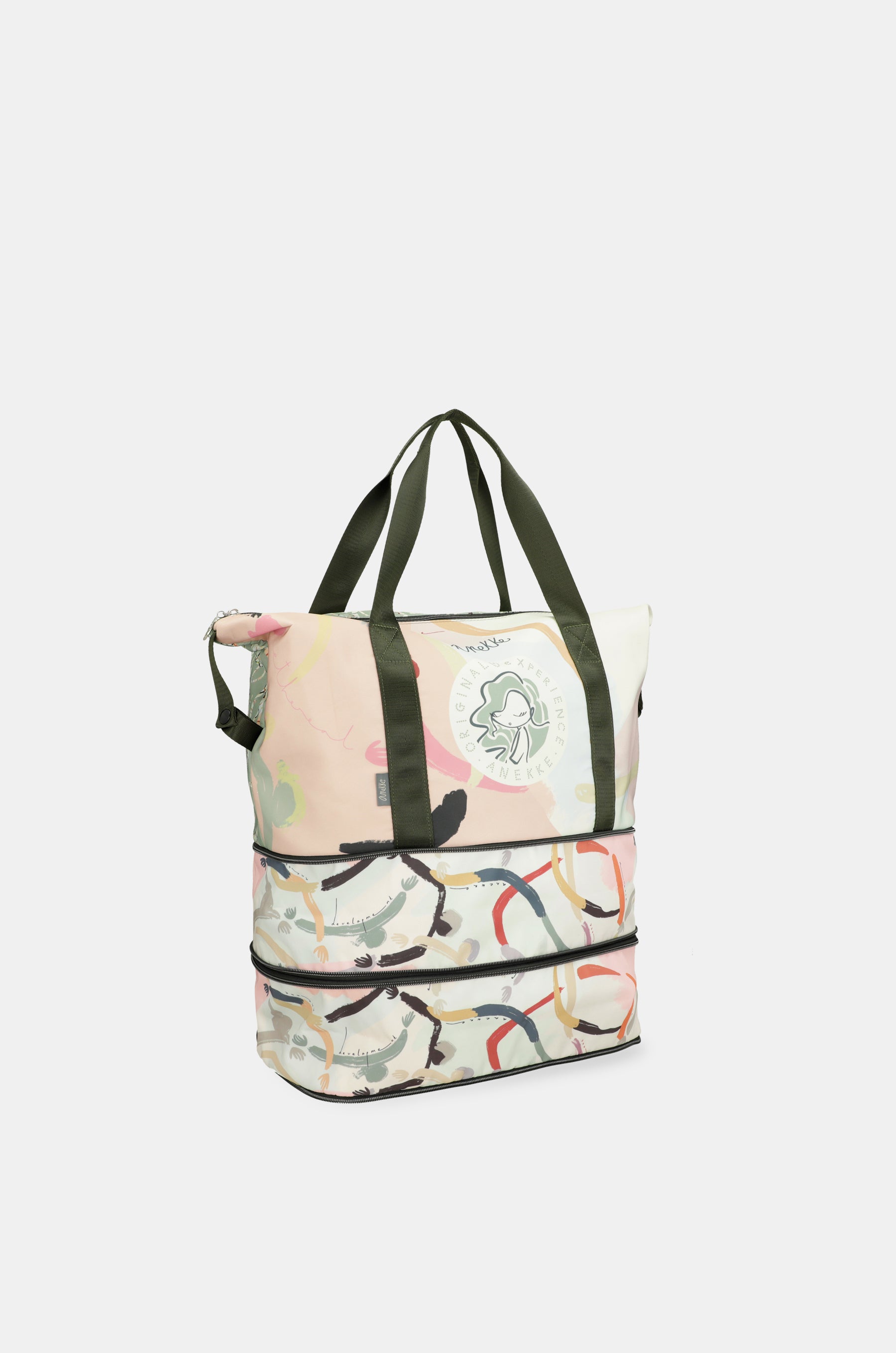 Original vergrößerbare Reisetasche