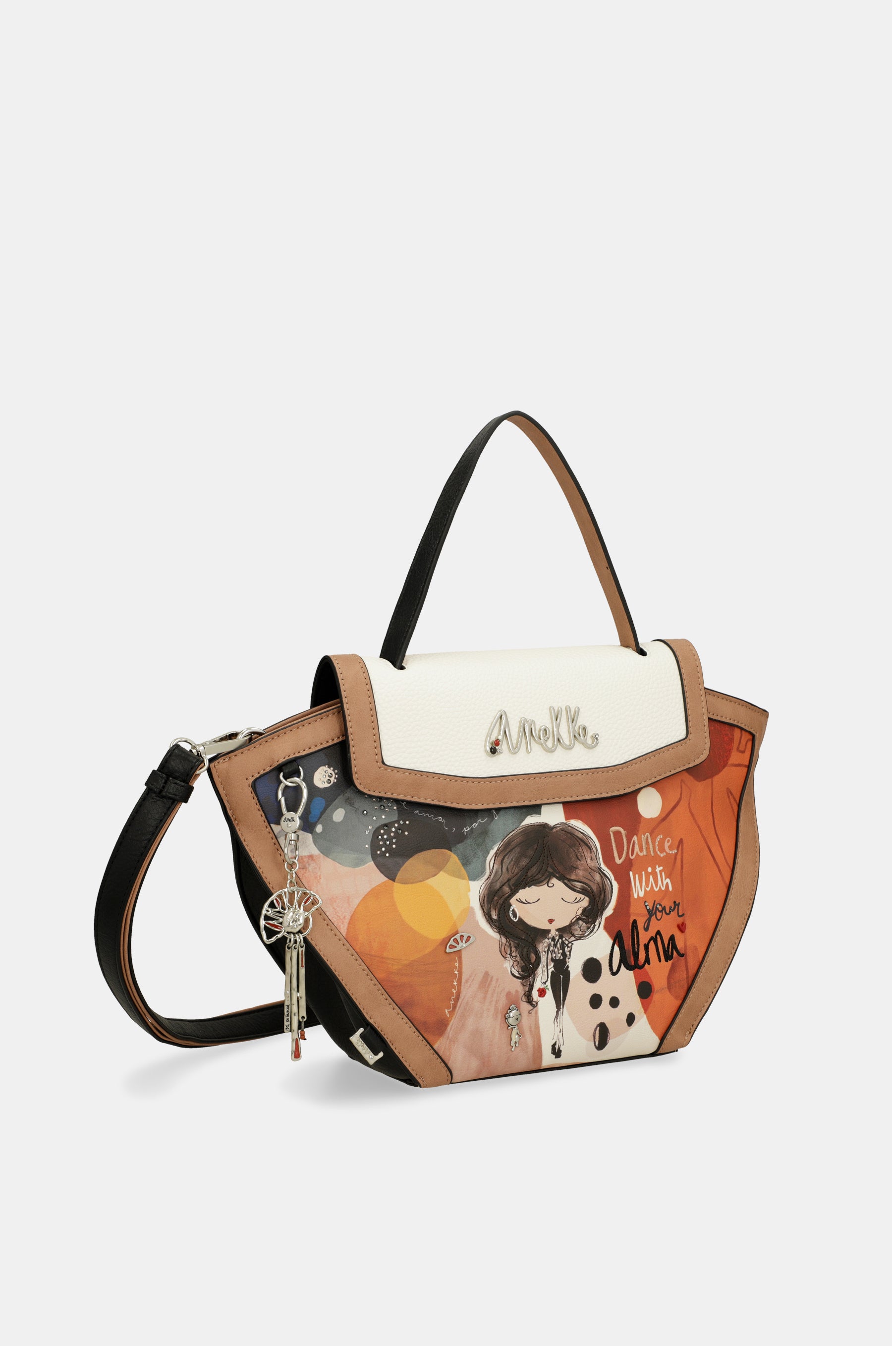 Tasche Alma mit Klappe