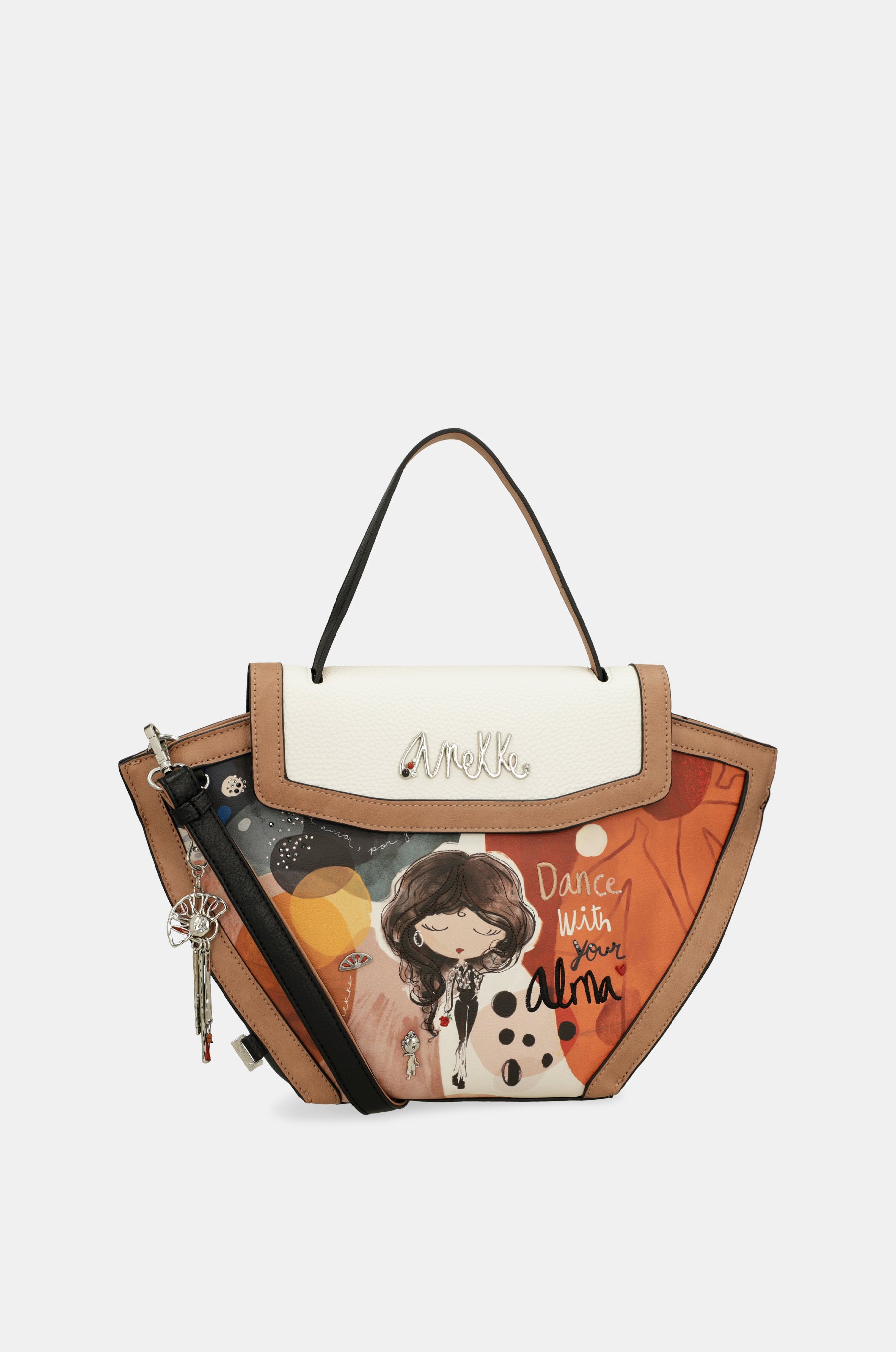 Tasche Alma mit Klappe