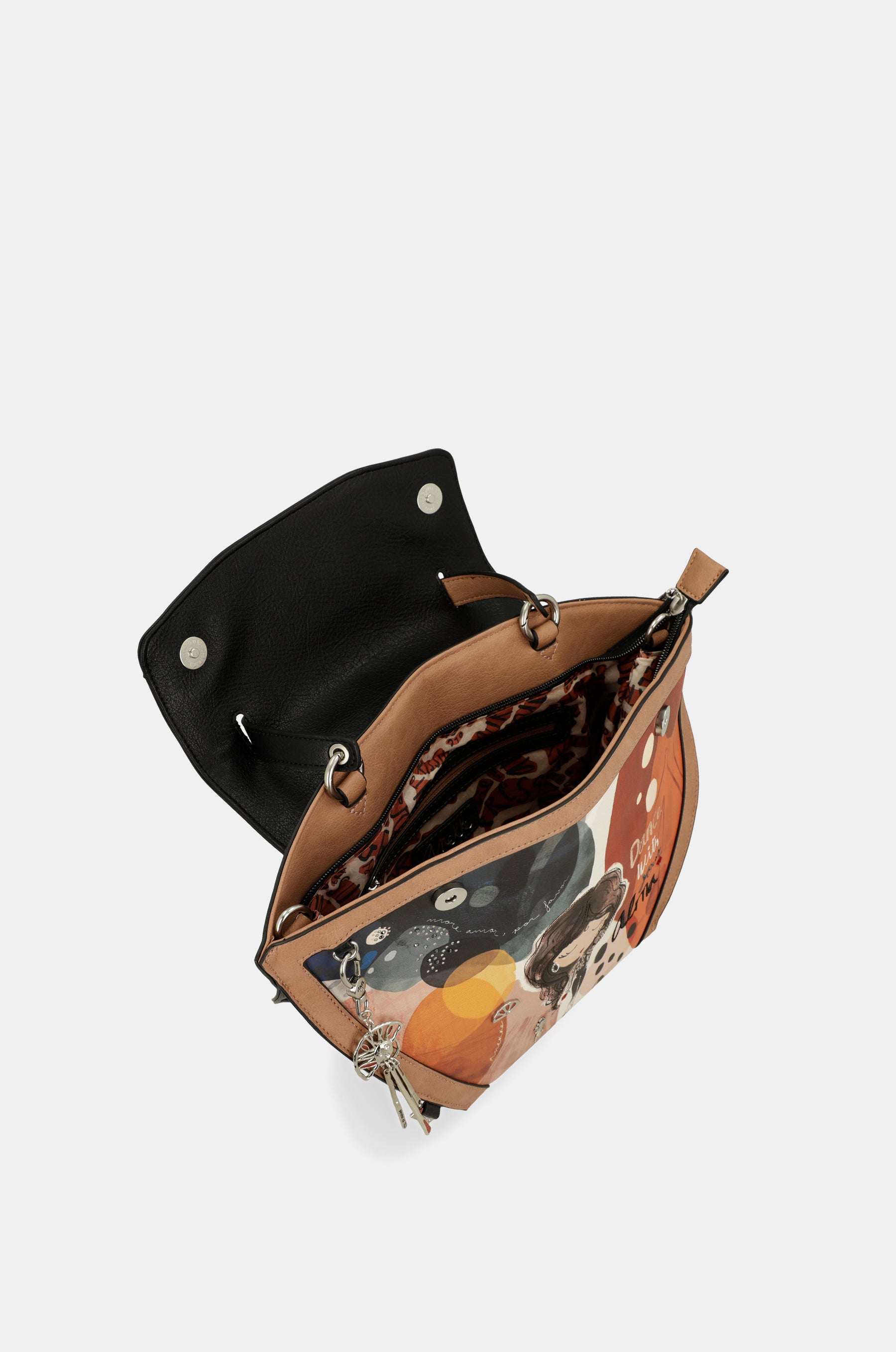 Tasche Alma mit Klappe