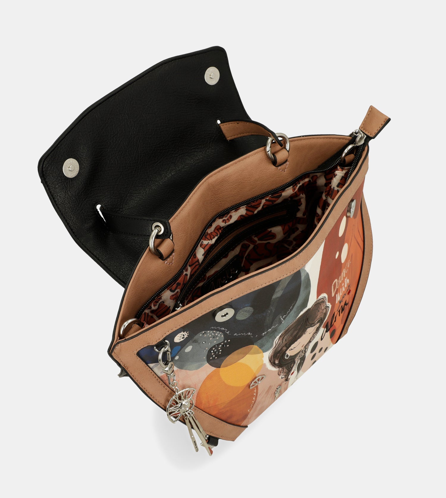 Tasche Alma mit Klappe
