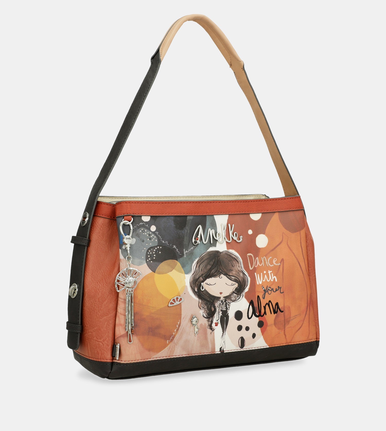 Tasche Alma mit drei Fächern