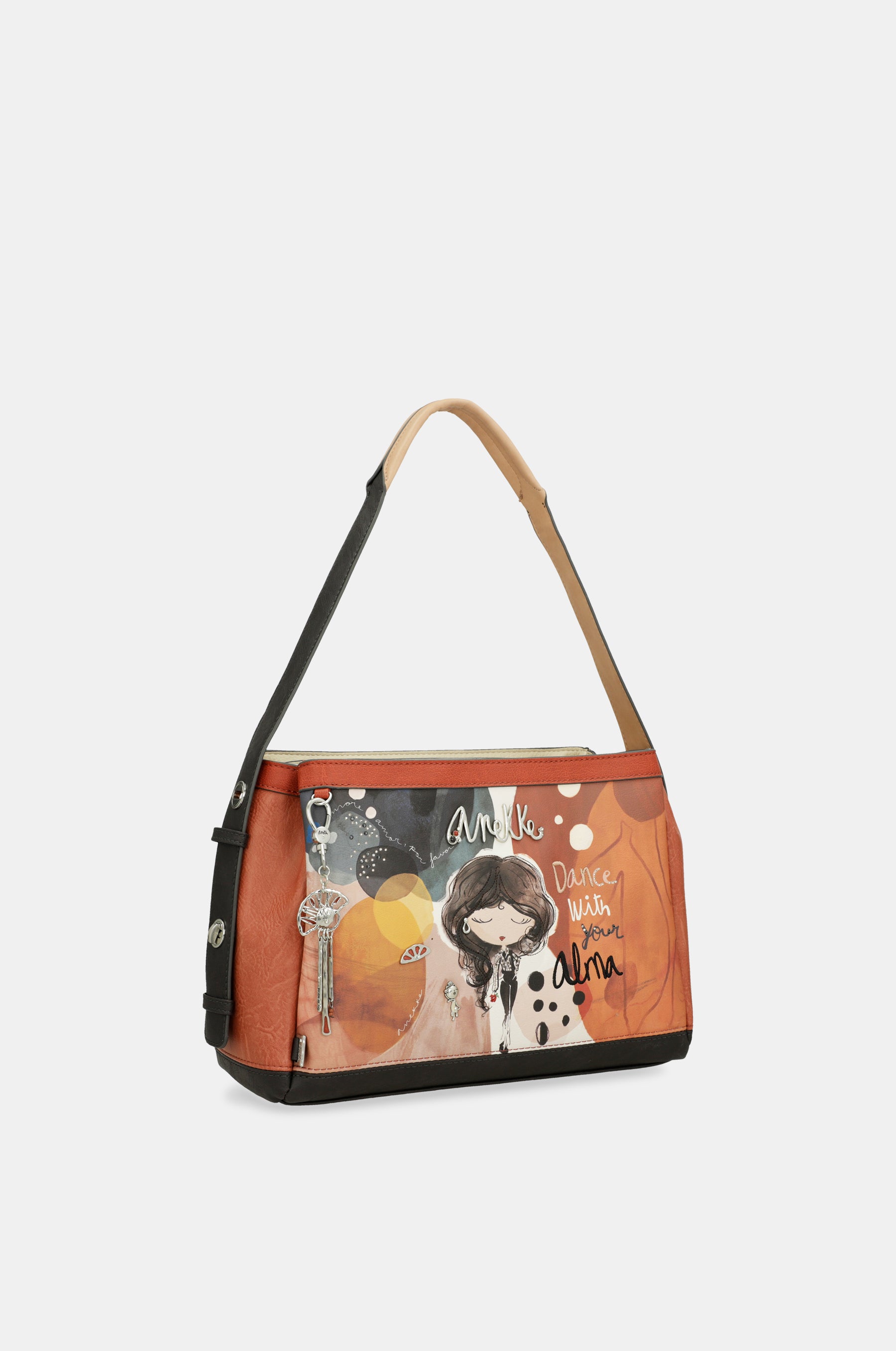 Tasche Alma mit drei Fächern
