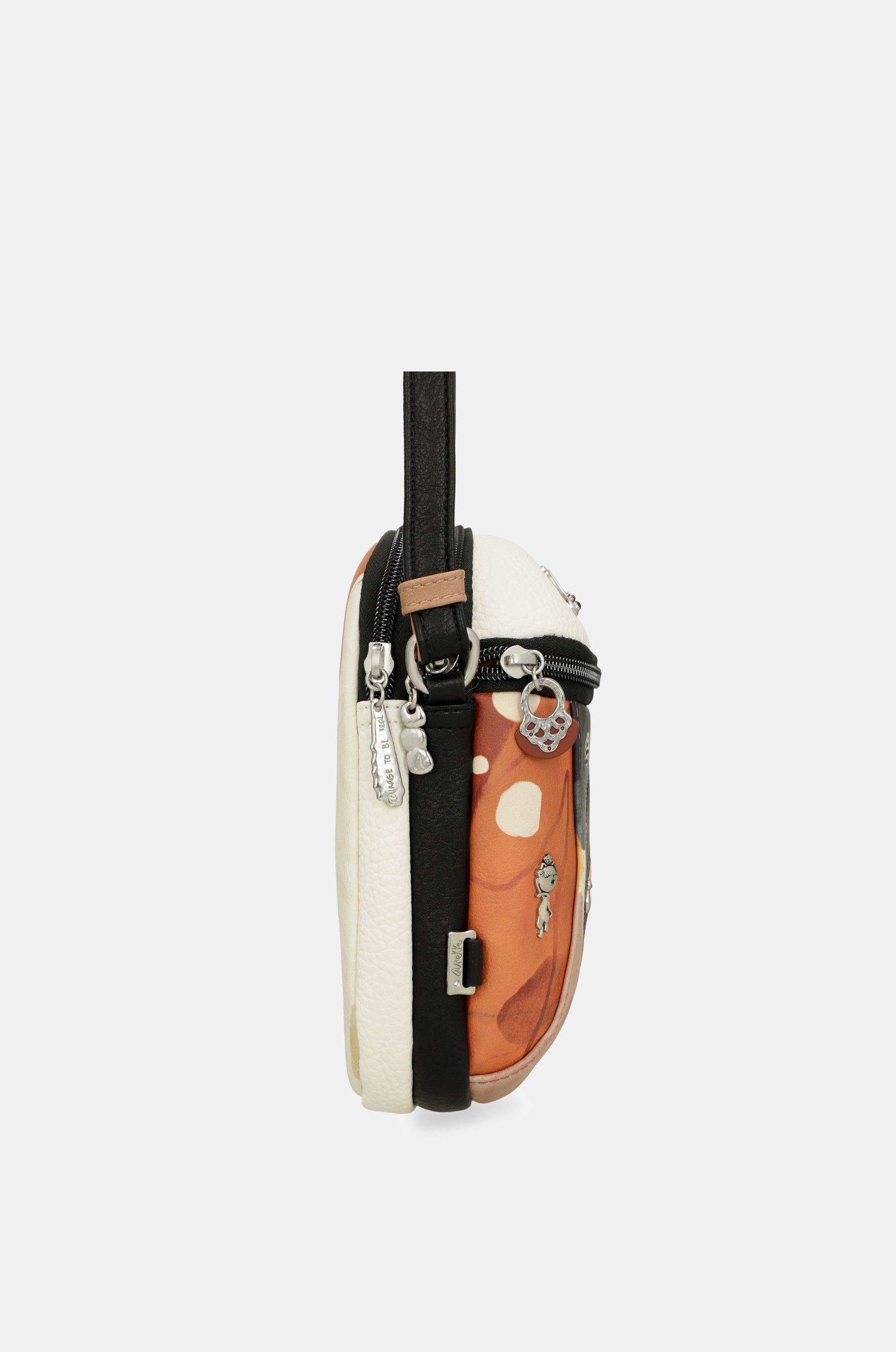 Mini-ovale Umhängetasche Alma