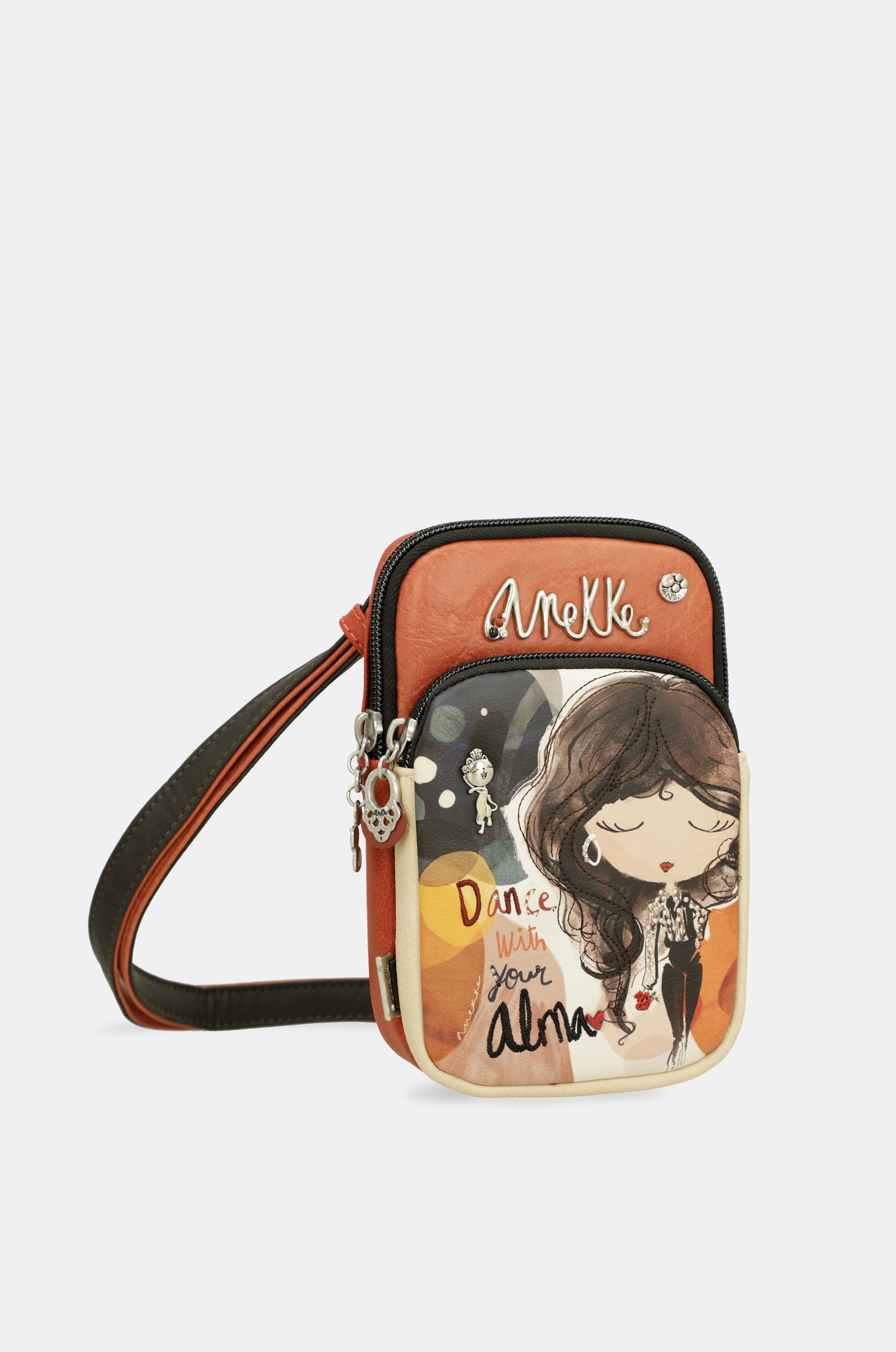 Mini-Umhängetasche Alma mit Tasche