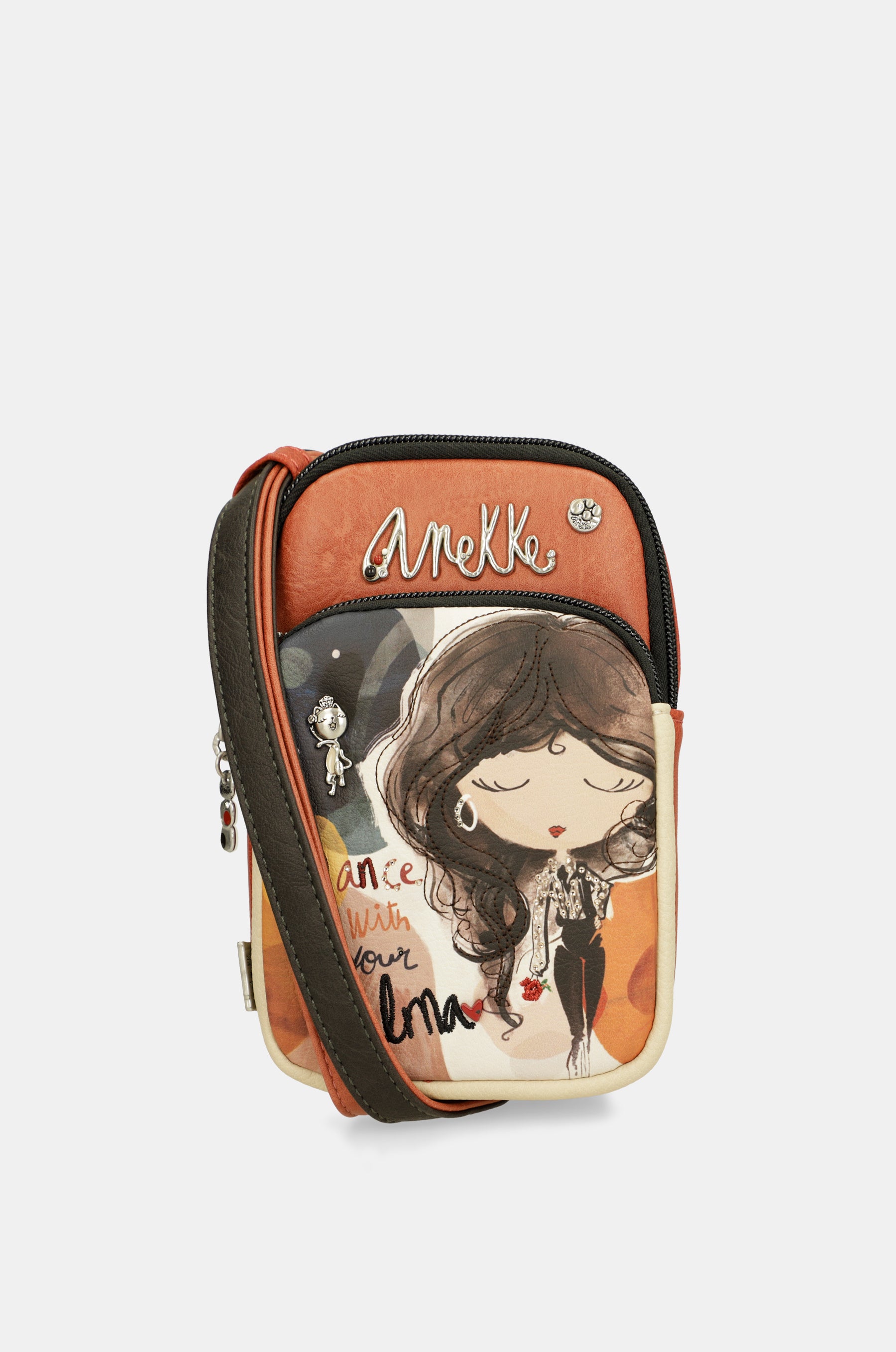 Mini-Umhängetasche Alma mit Tasche