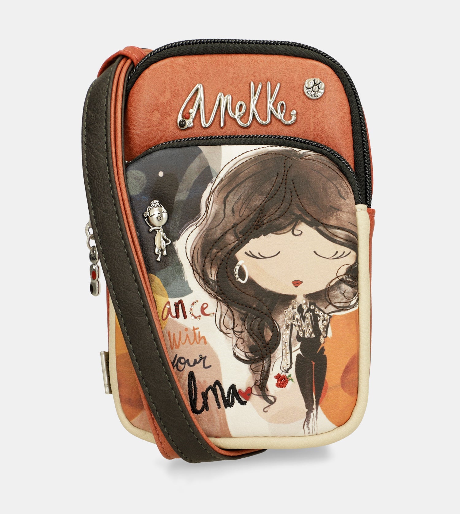 Mini-Umhängetasche Alma mit Tasche