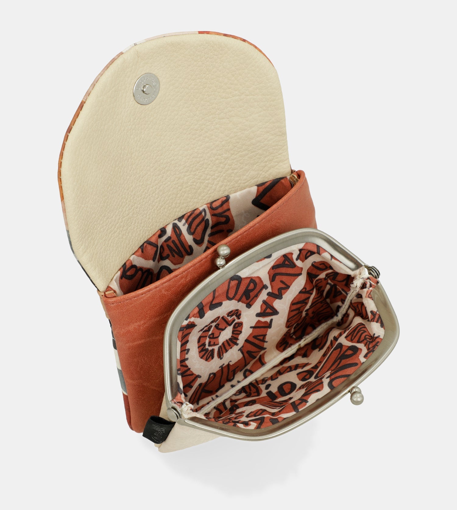 Münztasche Alma mit Klappe
