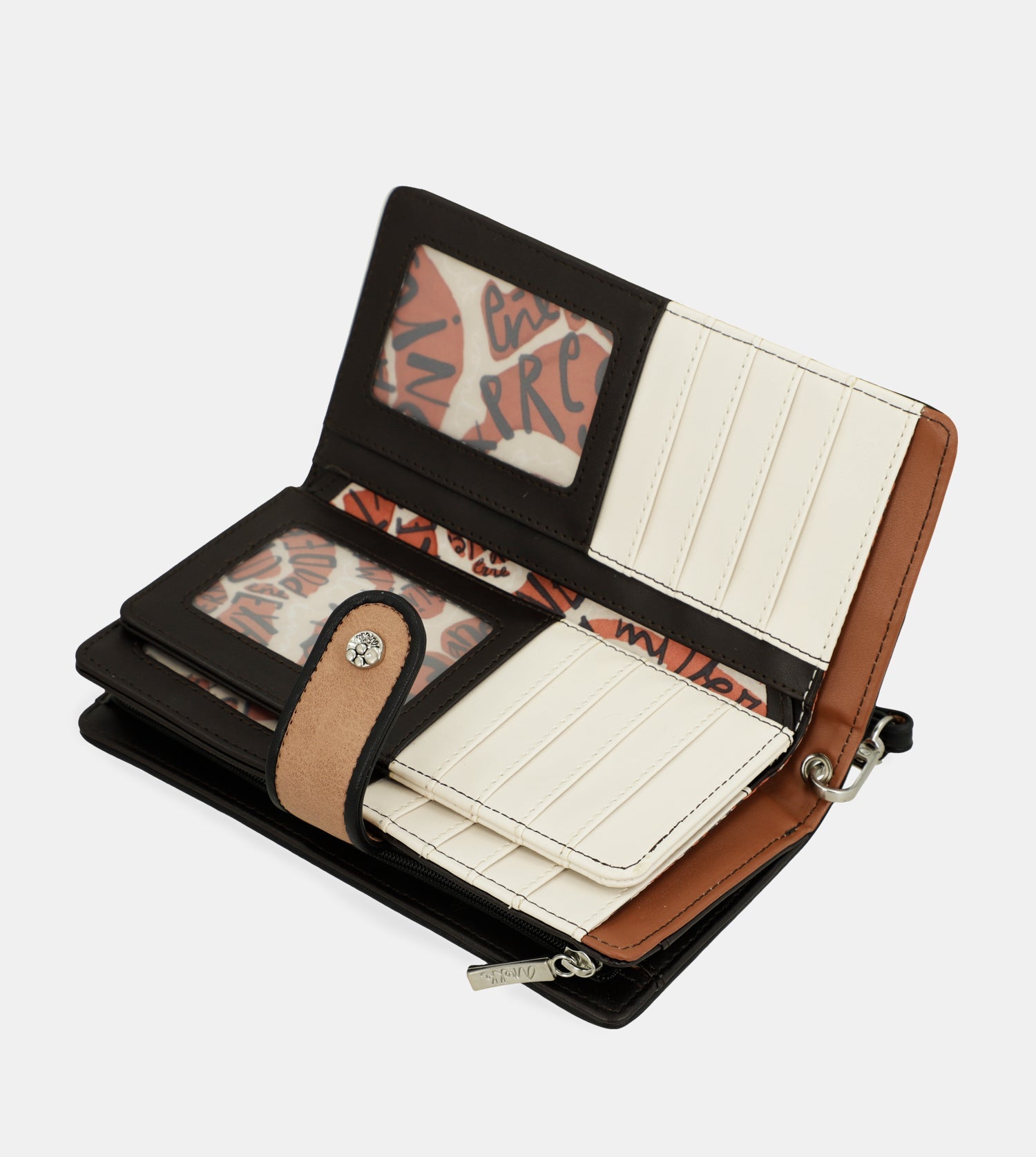 Großes RFID-Portemonnaie Alma