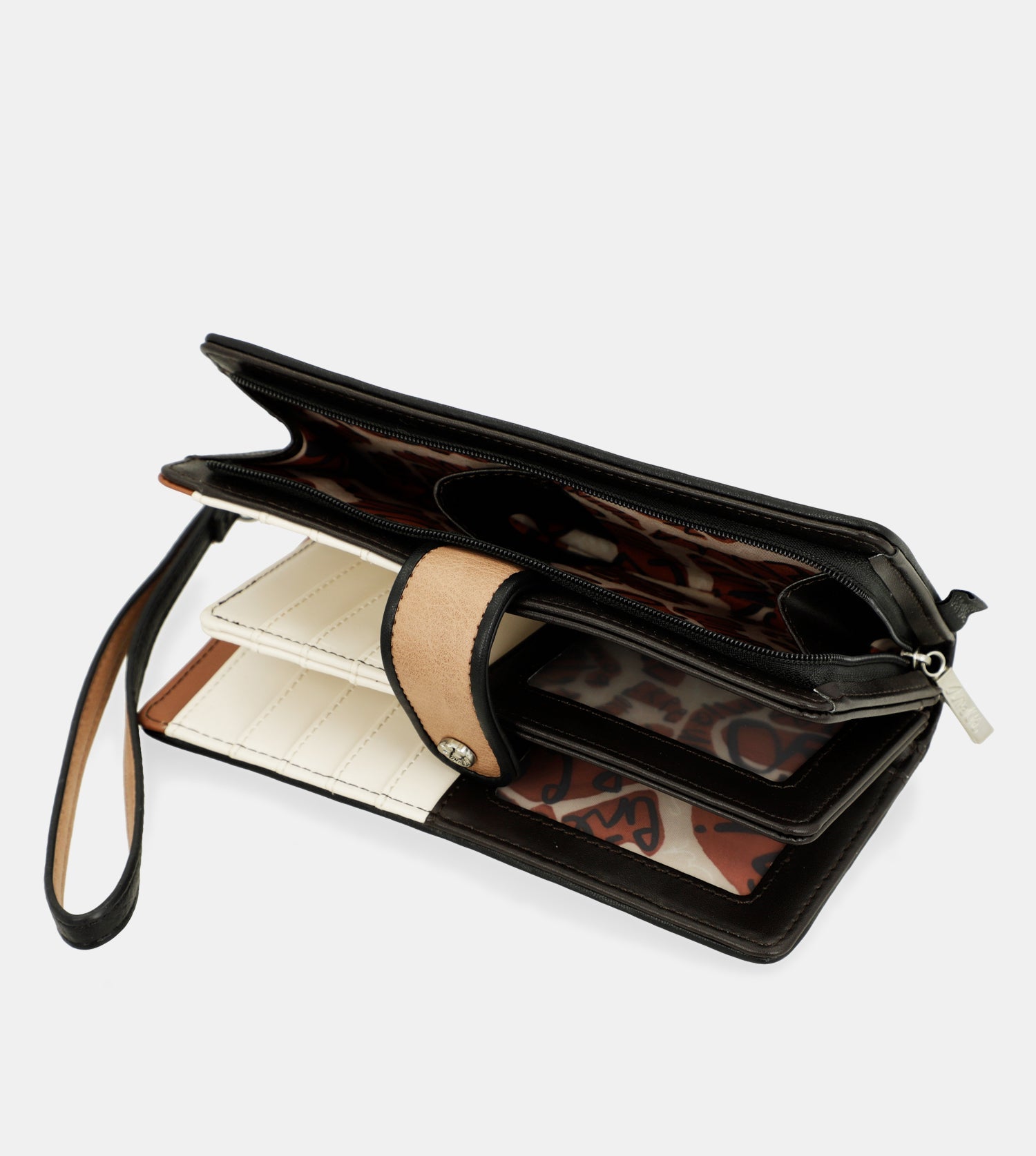 Großes RFID-Portemonnaie Alma