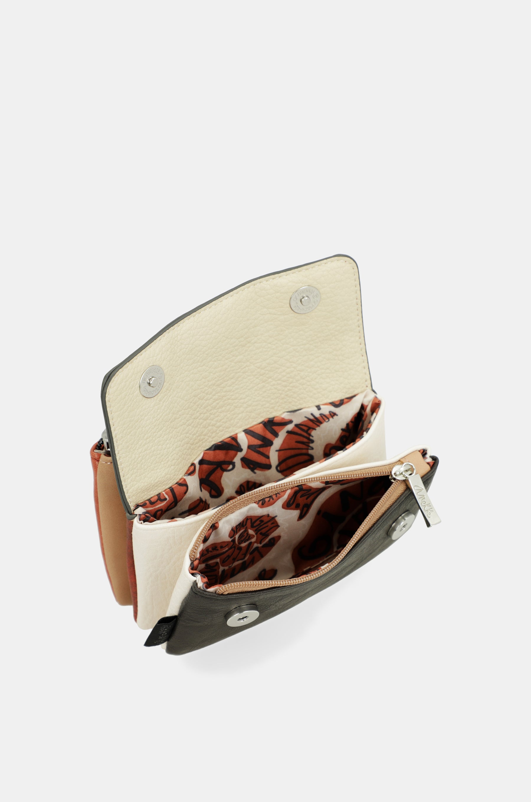 Münztasche Alma mit Klappe