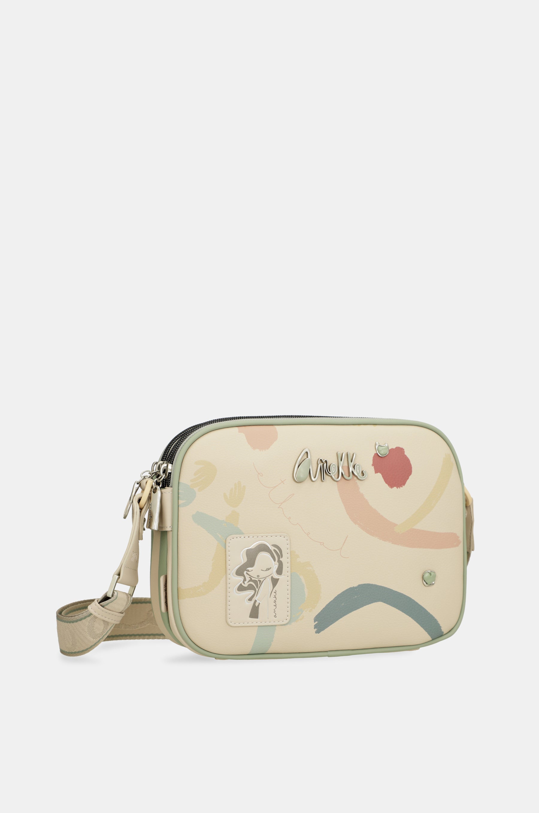 Umhängetasche Alma mit drei Fächern