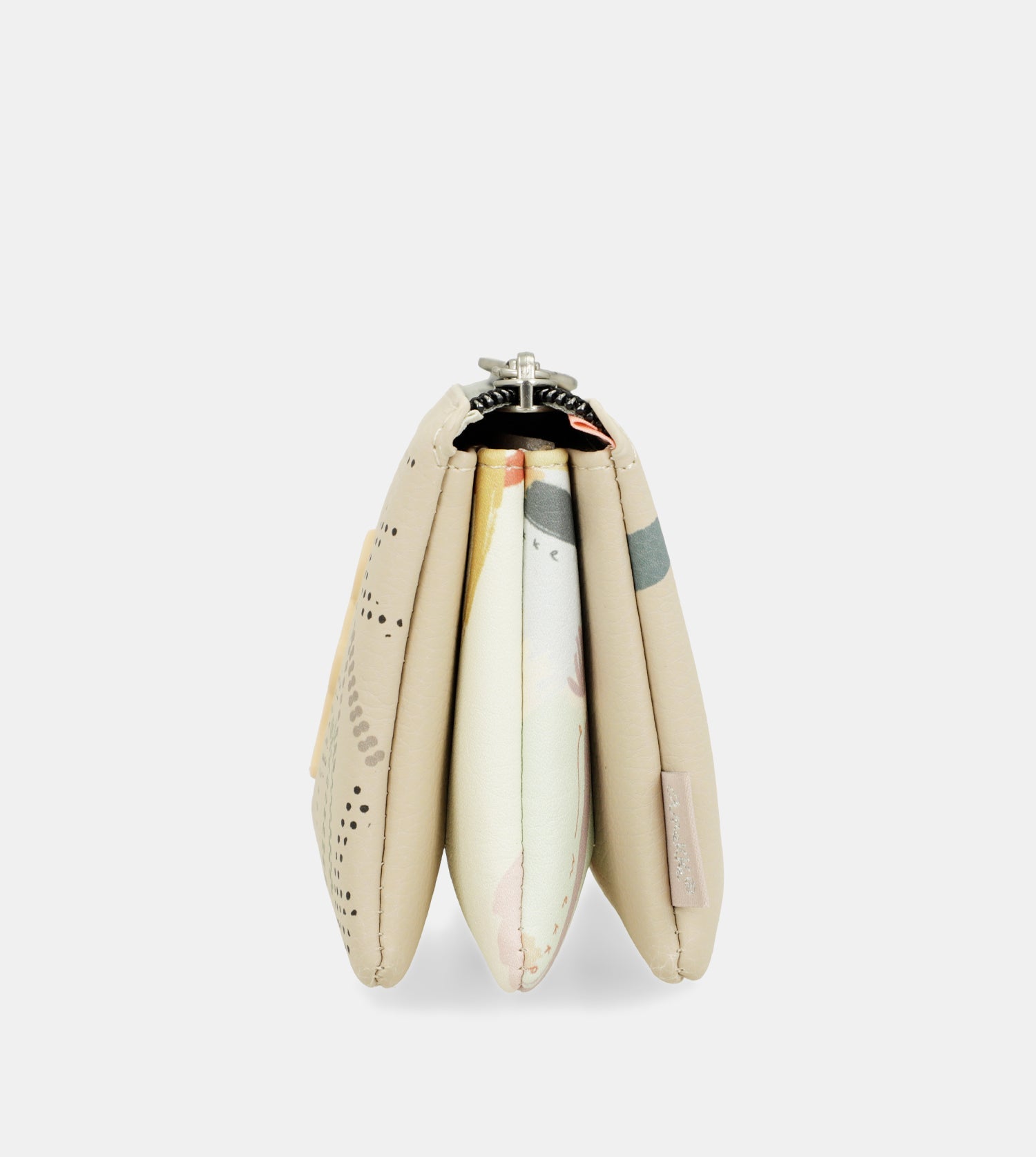 Münztasche Alma mit drei Fächern