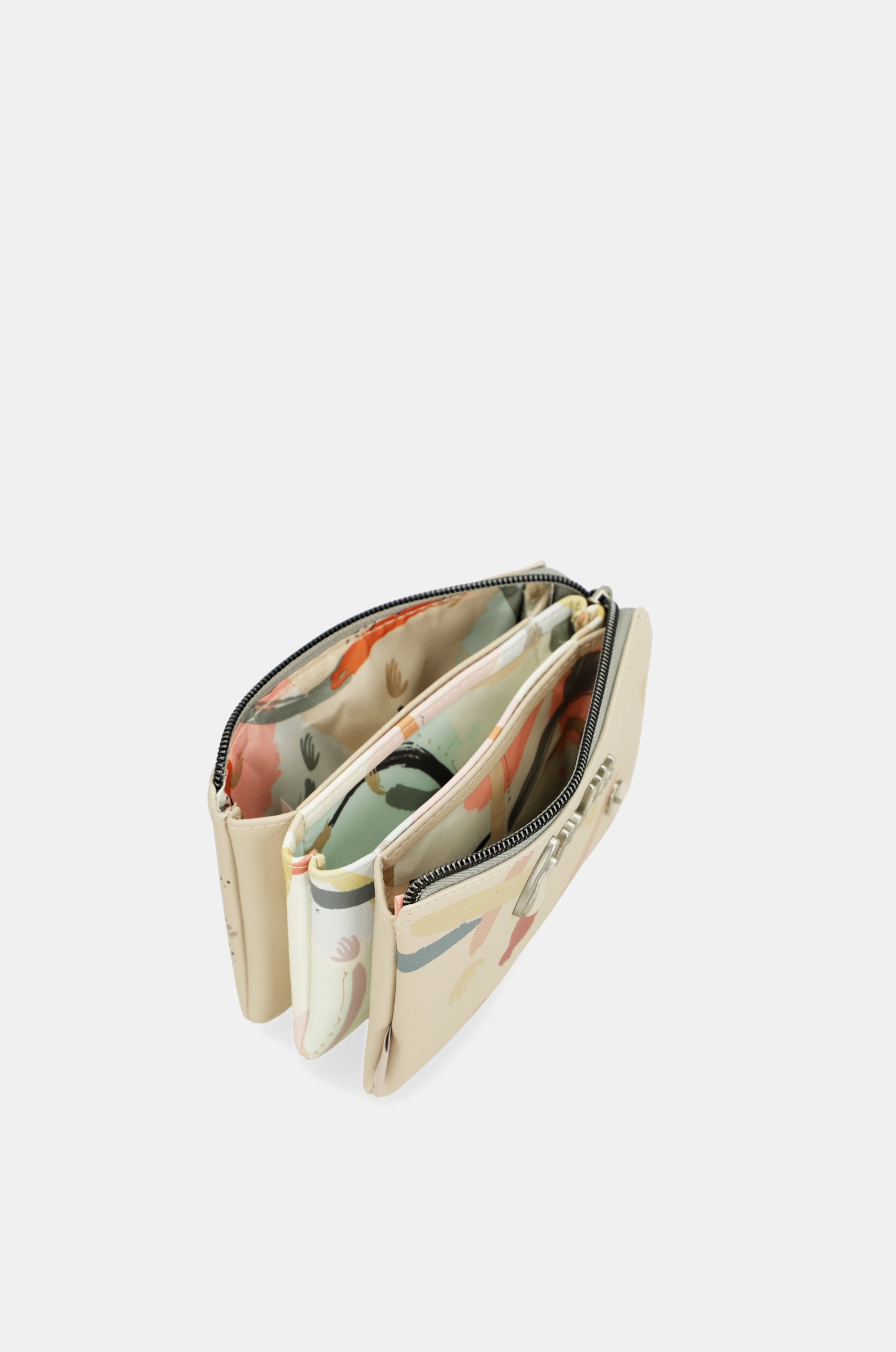 Münztasche Alma mit drei Fächern