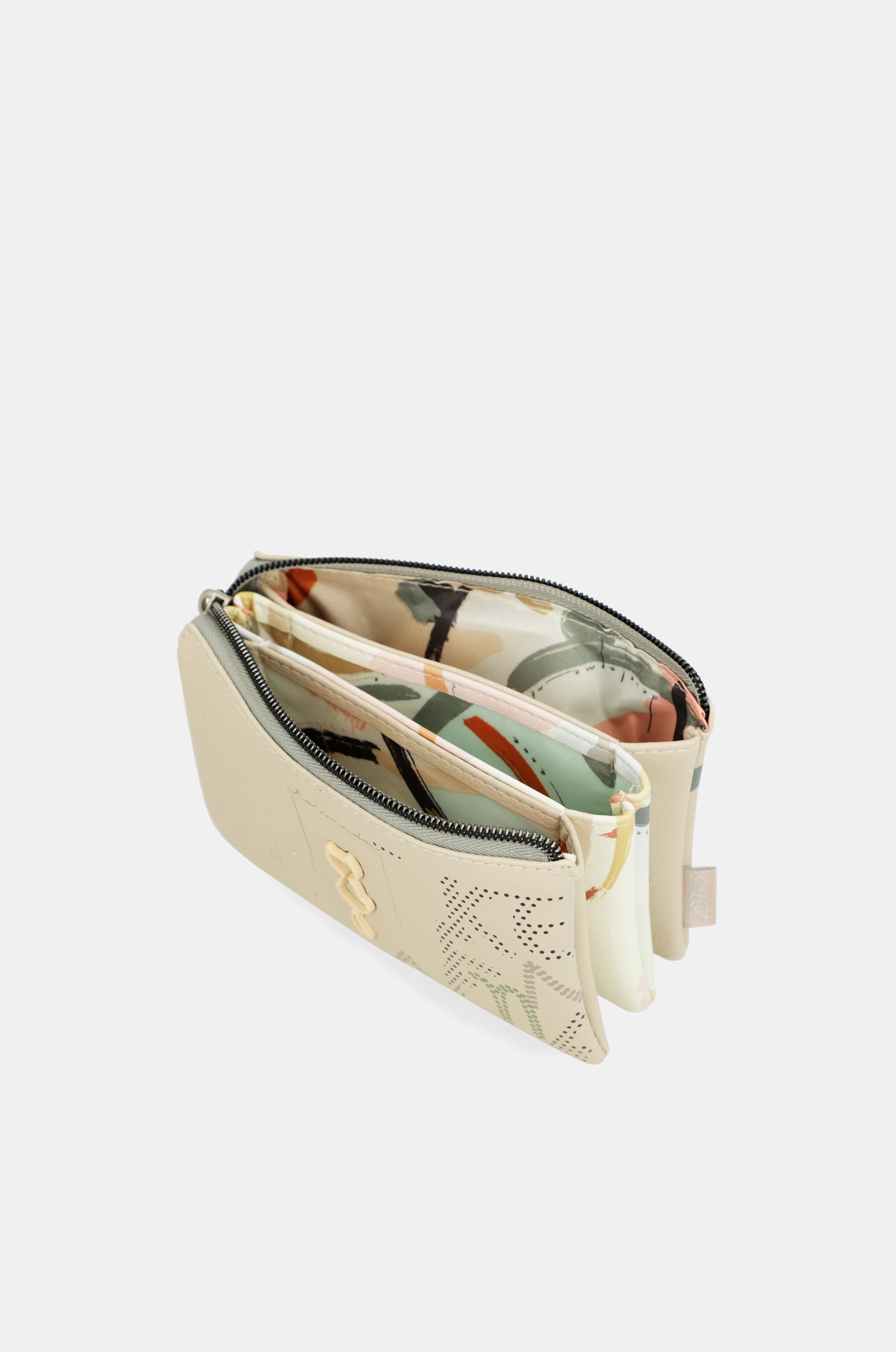 Münztasche Alma mit drei Fächern