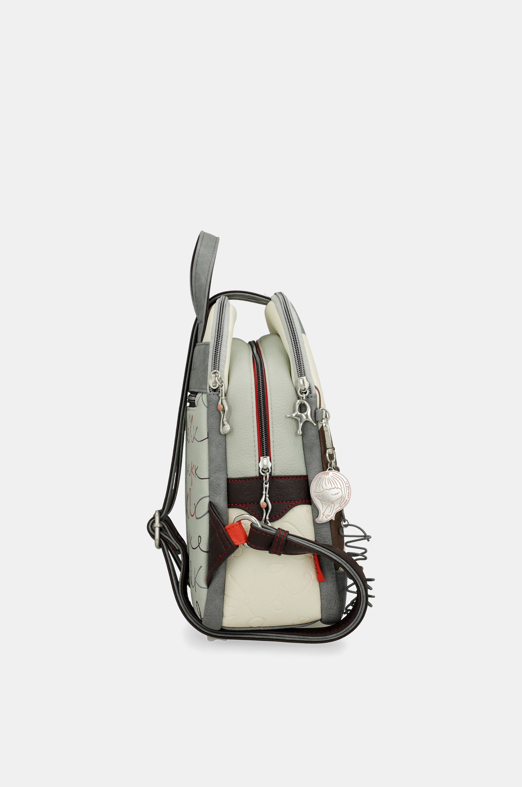 Rucksack Alma mit drei Fächern